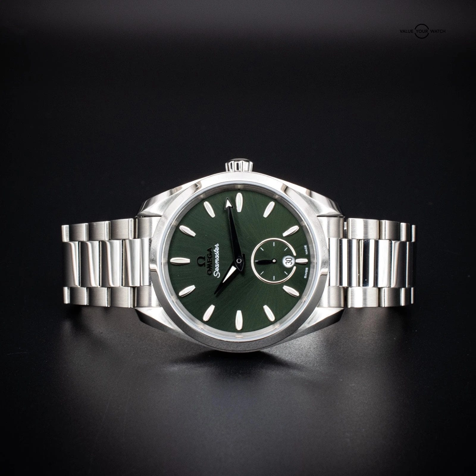 Omega Seamaster Aqua Terra 38mm Green Dial, Ref. 220.10.38.20.10.001 w/ B&P - Image 6