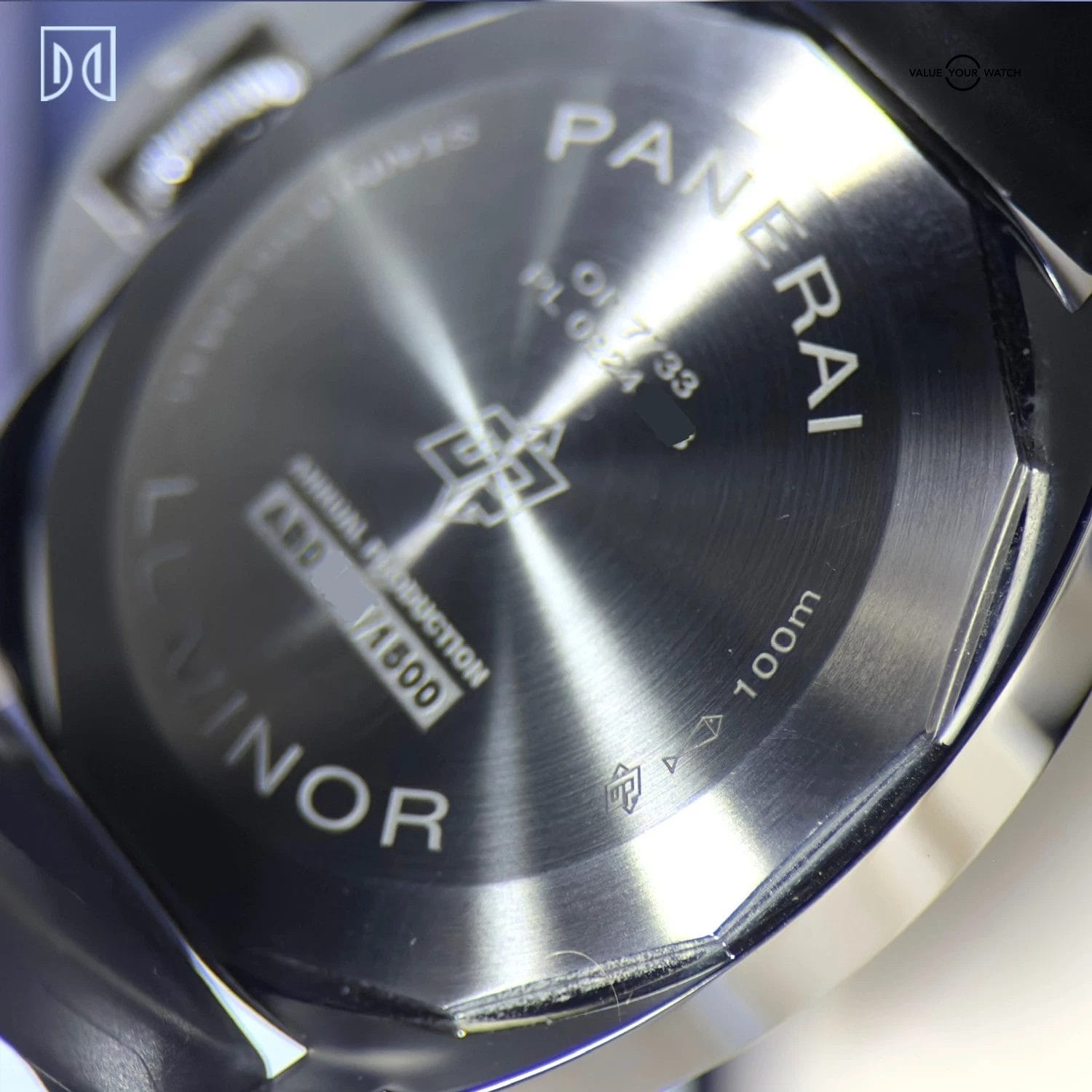 Panerai Luminor Base Logo White Dial Steel PAM01087 2025 Full Set w Extra Strap - Image 5