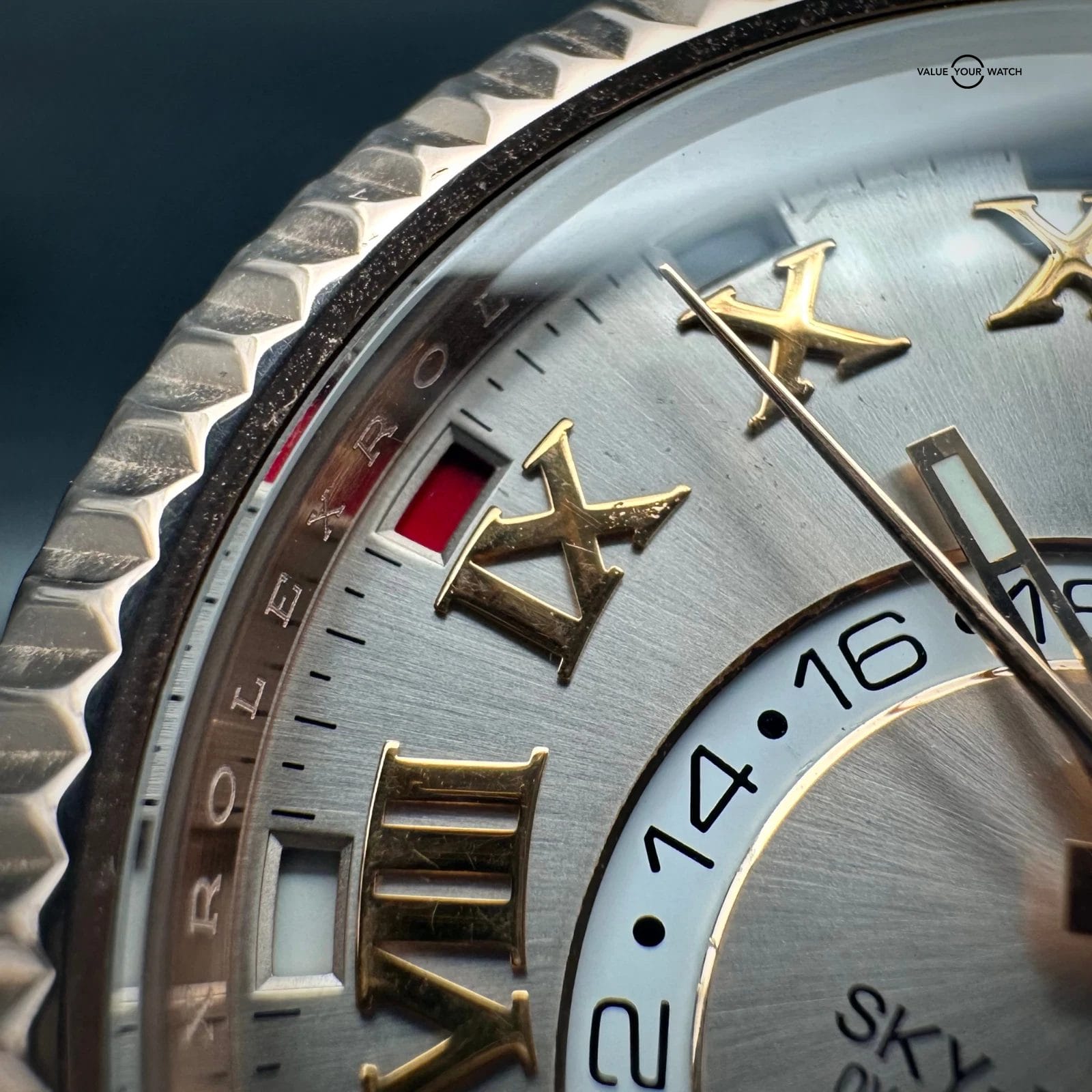 Rolex Sky-Dweller Rose Gold 326135 18K Rose Gold Sundust 42mm - Image 8