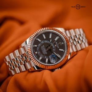 Rolex Sky-Dweller 336935 18KT Rose Gold Jubilee Chocolate Brown 2025 NEW