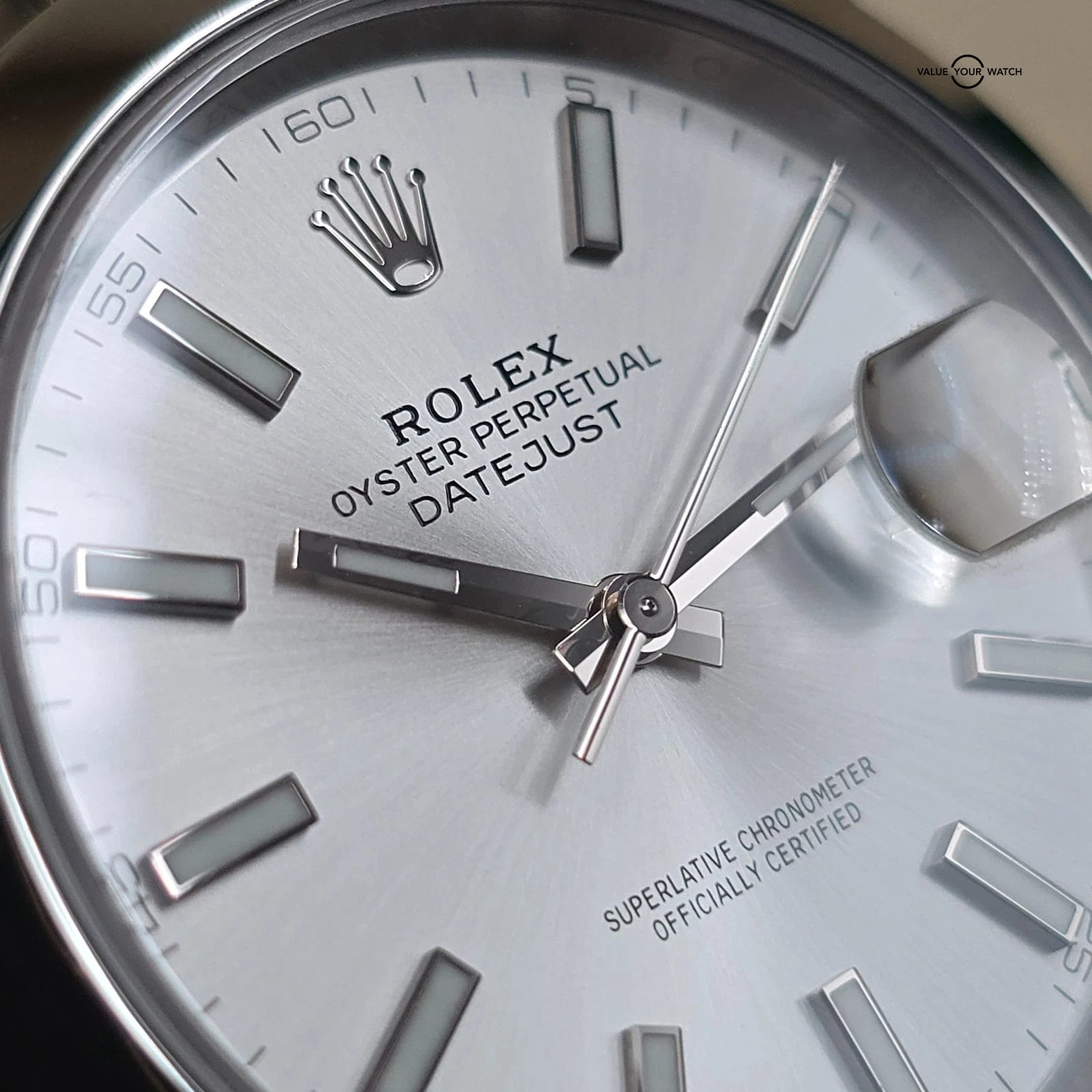 Rolex Datejust 41mm, steel with Silver dial on oyster bracelet. Full set 2023! - Image 8