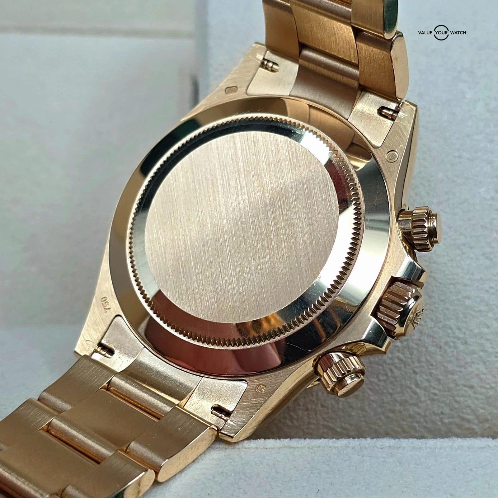 Rolex Daytona in 18k yellow gold, champagne Diamond dial Full set 2018! - Image 7