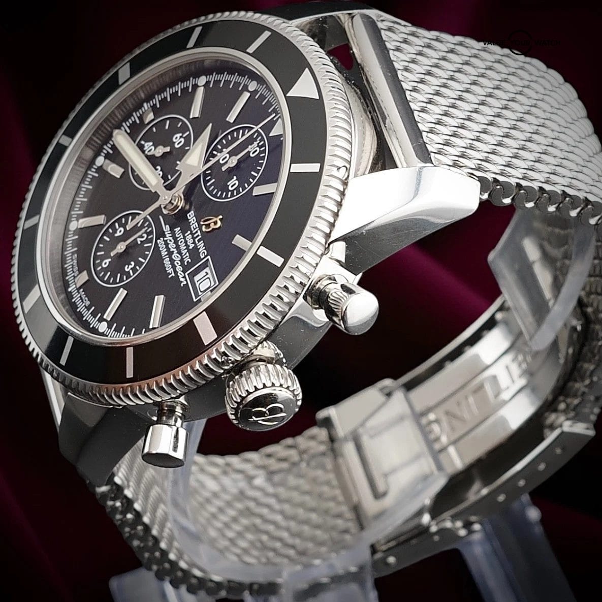 Breitling Superocean Heritage A13320 46MM Chronograph, FULL SET, Extra Strap - Image 8