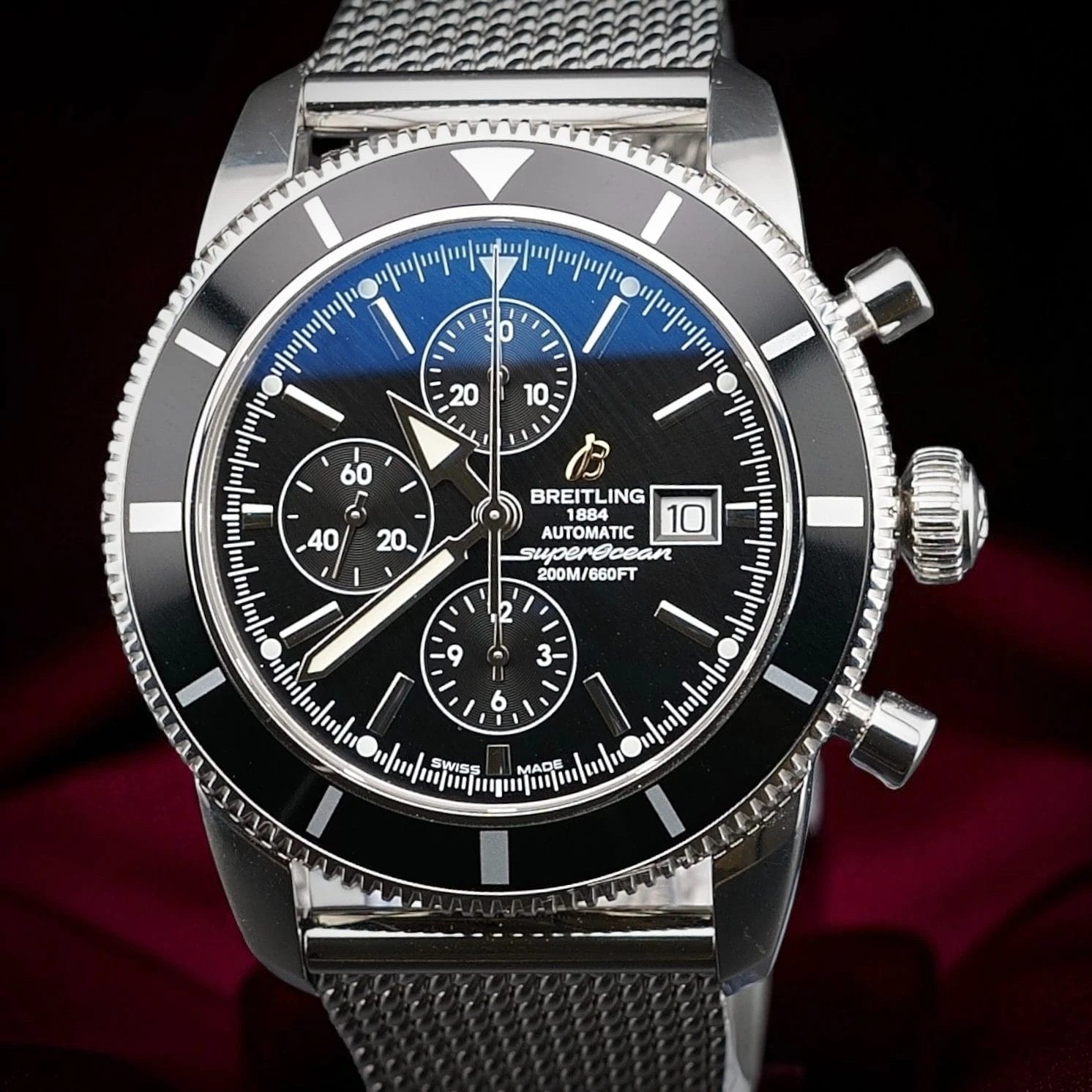 Breitling Superocean Heritage A13320 46MM Chronograph, FULL SET, Extra Strap - Image 10