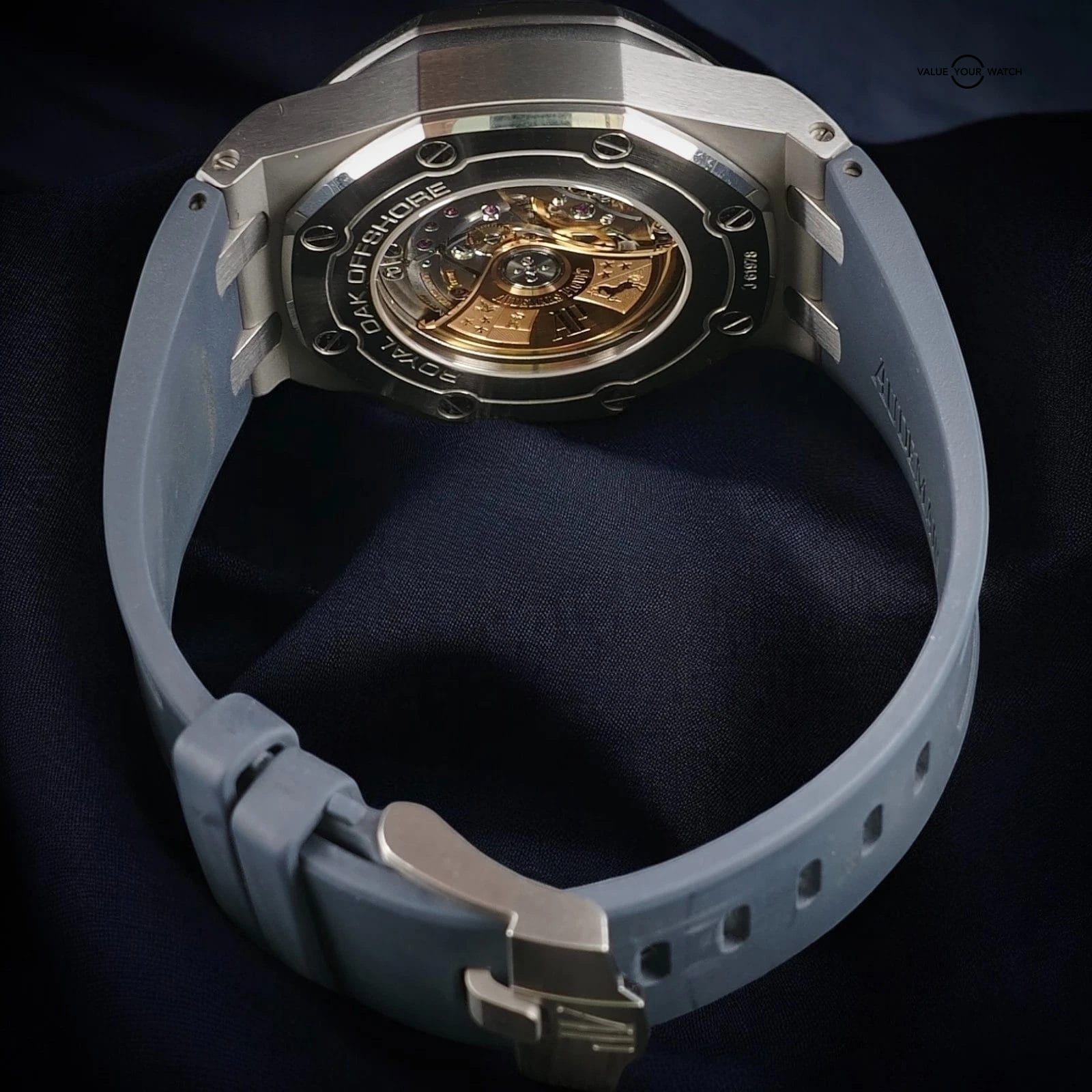 Audemars Piguet Royal Oak Offshore 26470ST 42mm AP ROO Navy Blue Chronograph - Image 4