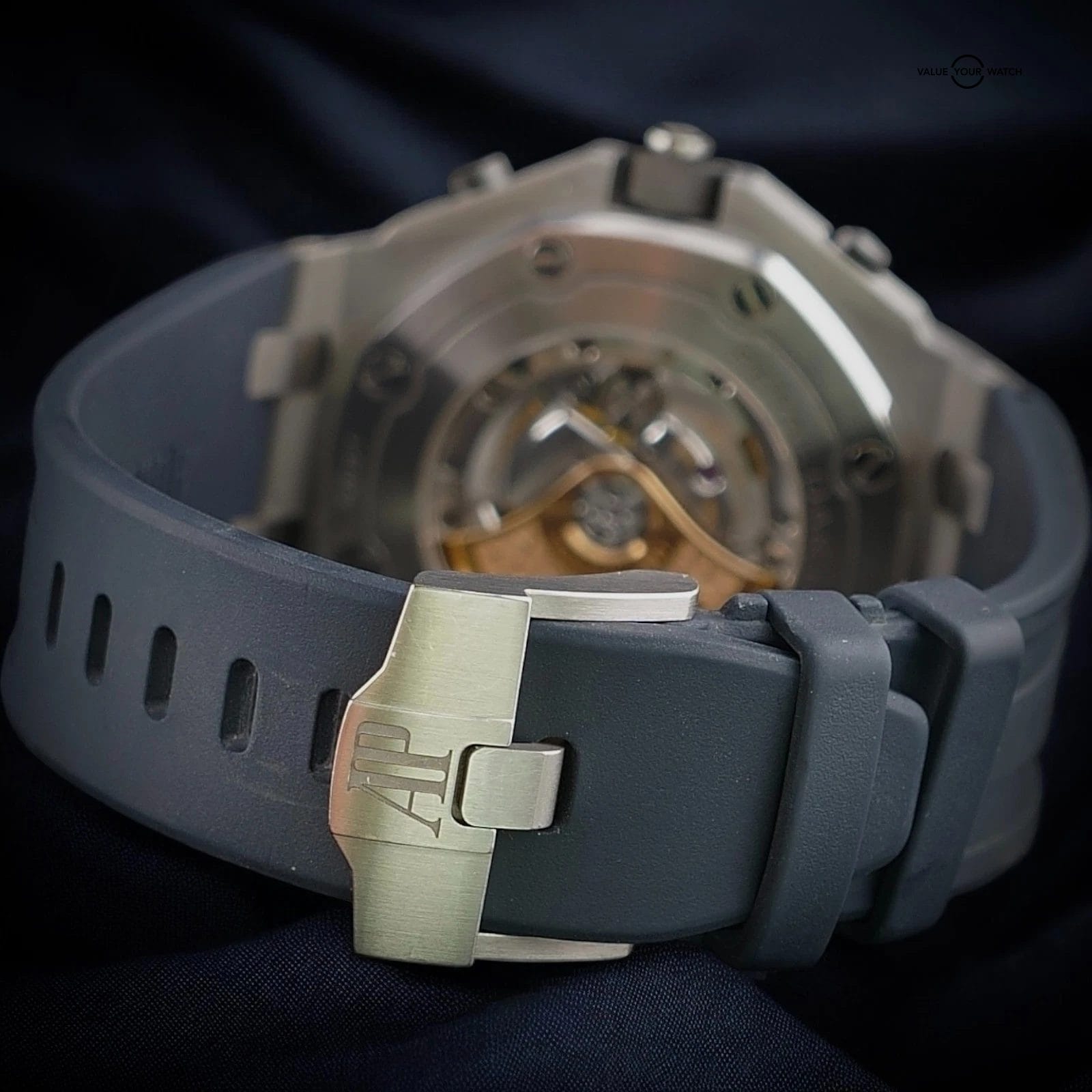 Audemars Piguet Royal Oak Offshore 26470ST 42mm AP ROO Navy Blue Chronograph - Image 5