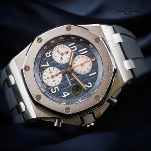 Audemars Piguet Royal Oak Offshore 26470ST 42mm AP ROO Navy Blue Chronograph