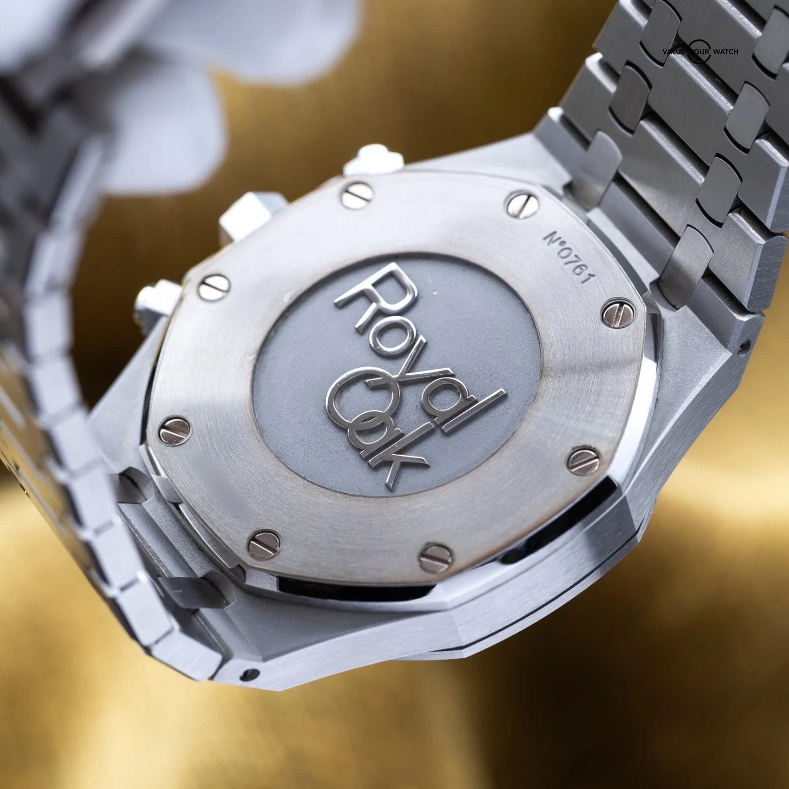 Audemars Piguet Royal Oak Chronograph 41mm Steel AP 26320ST Blue Dial Full Set - Image 14