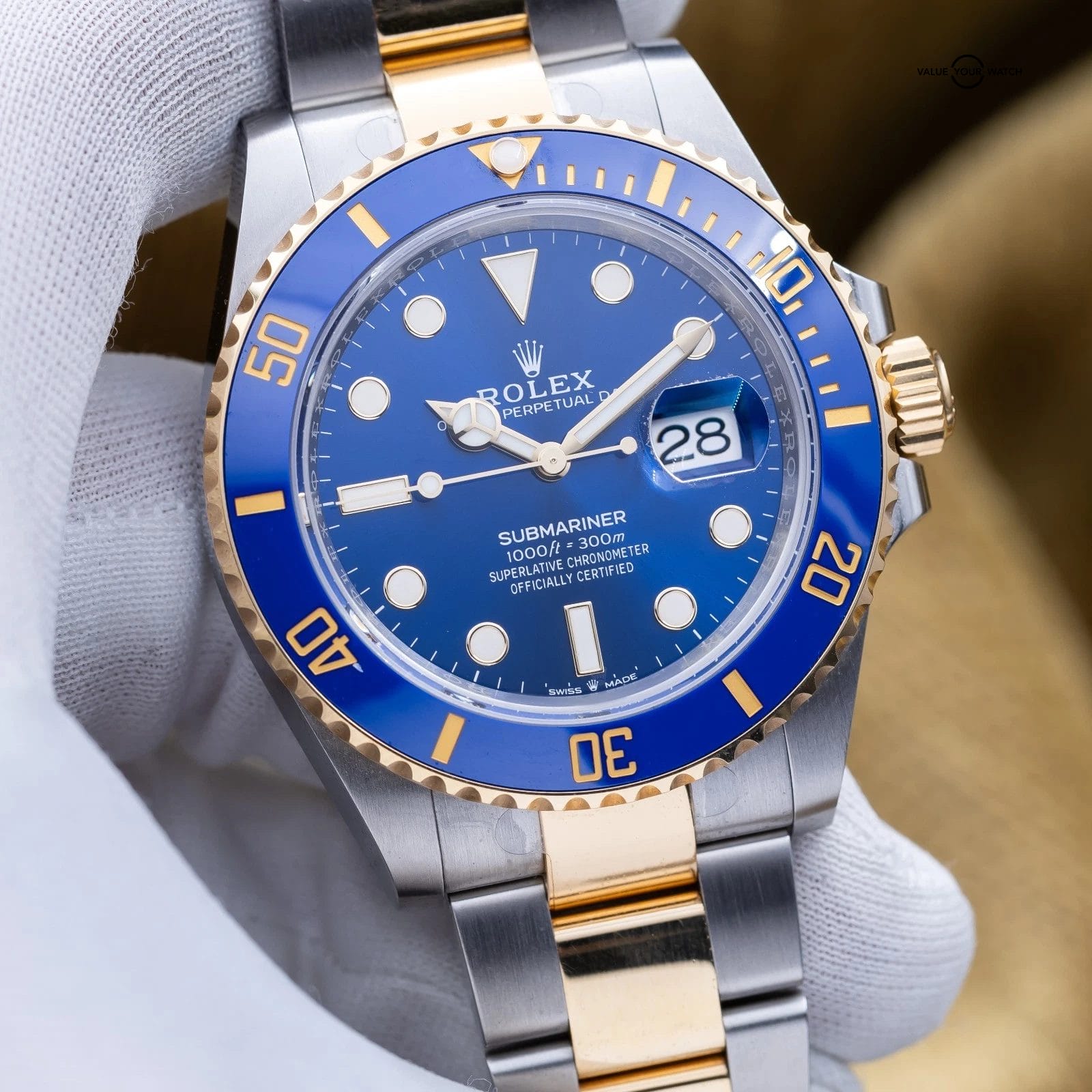 2025 Rolex Submariner Date Two Tone “Bluesy” Ceramic 41mm 126613LB Complete Set - Image 15