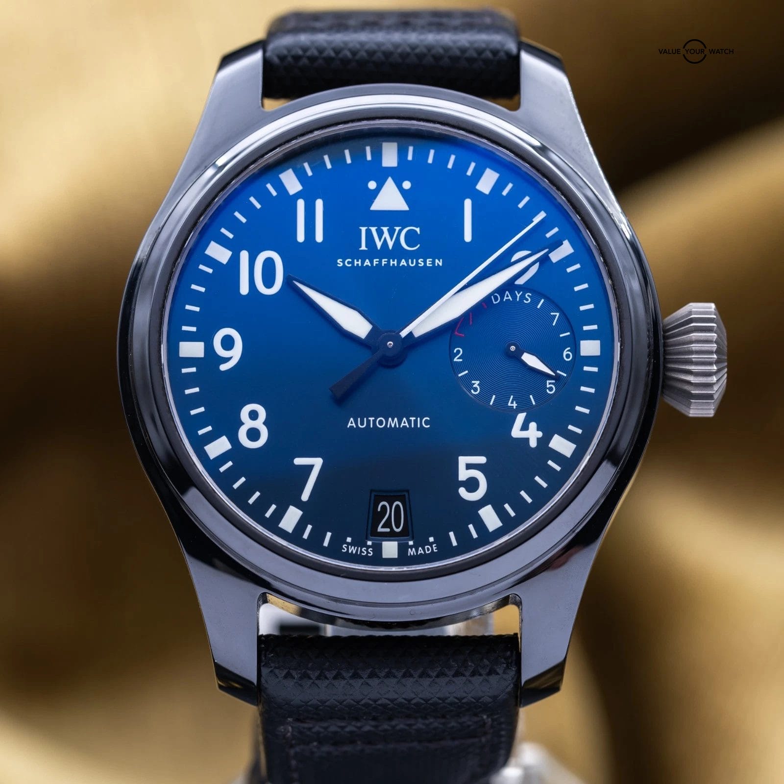IWC Big Pilot ‘Boutique Rodeo’ Edition 46mm Blue Dial IW502003 – Full Set