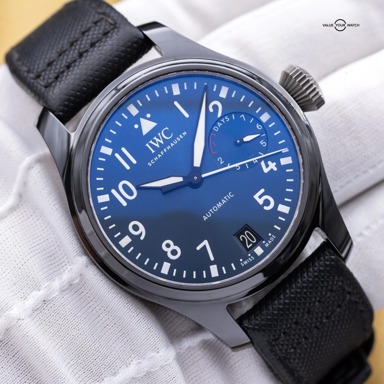 IWC Big Pilot ‘Boutique Rodeo’ Edition 46mm Blue Dial IW502003 – Full Set - Image 4