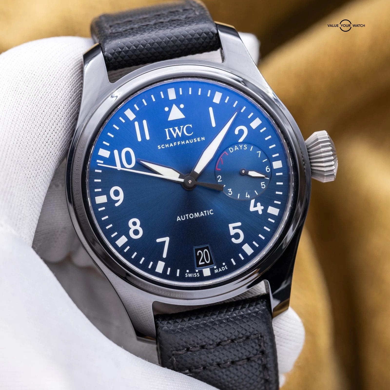 IWC Big Pilot ‘Boutique Rodeo’ Edition 46mm Blue Dial IW502003 – Full Set - Image 5