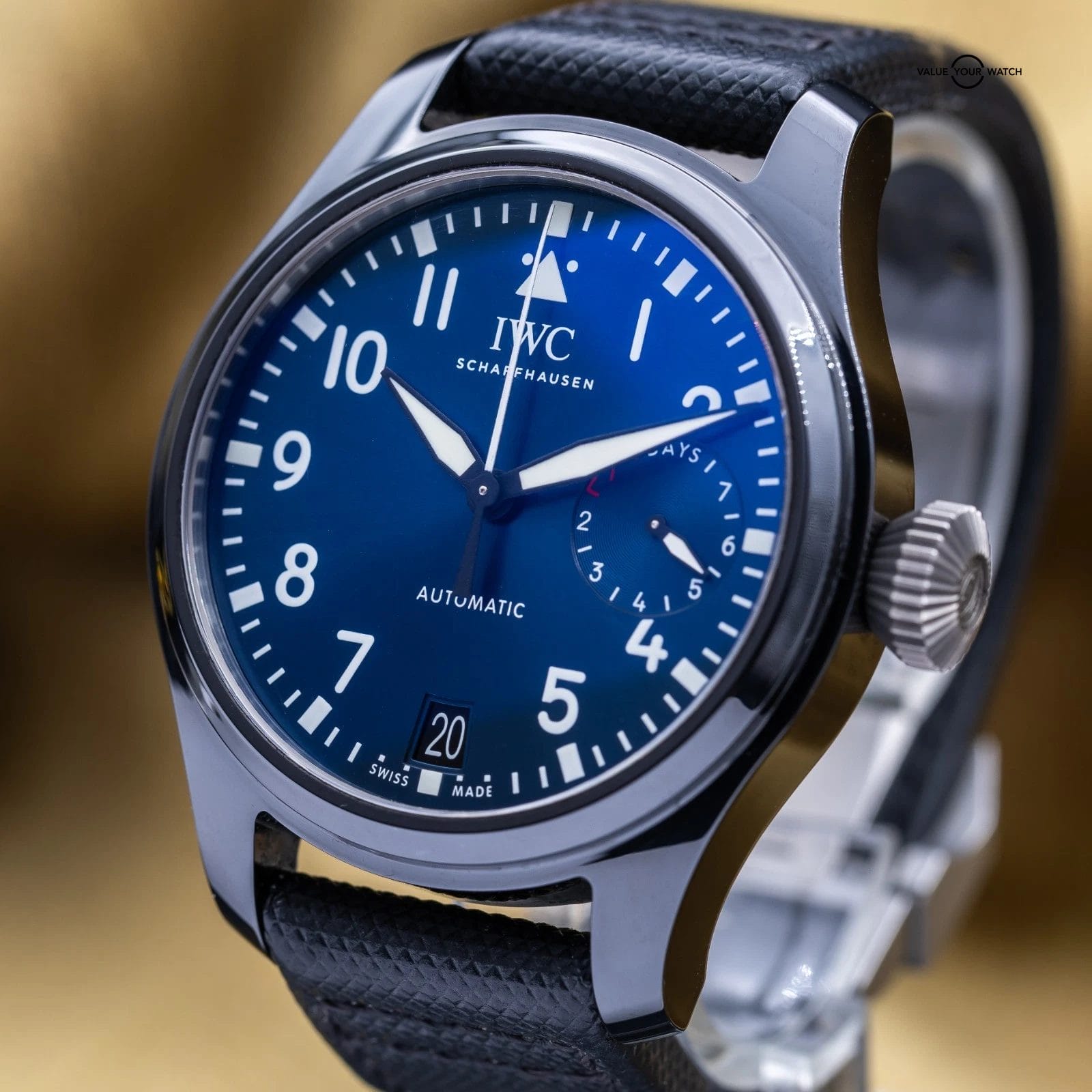 IWC Big Pilot ‘Boutique Rodeo’ Edition 46mm Blue Dial IW502003 – Full Set - Image 15