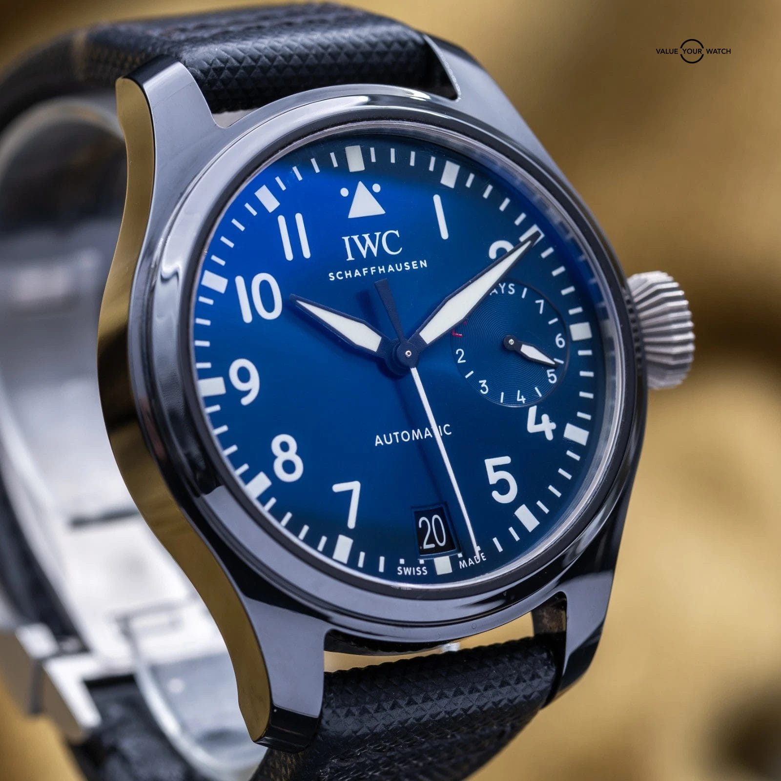 IWC Big Pilot ‘Boutique Rodeo’ Edition 46mm Blue Dial IW502003 – Full Set - Image 16
