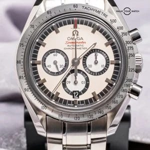 Omega Speedmaster Michael Schumacher Legend 42 mm SERVICED Silver Dial 3506.31