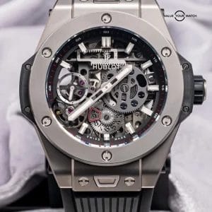 Hublot Big Bang Meca-10 Titanium 24K MSRP Complete Box Papers 414.NI.1123.RX