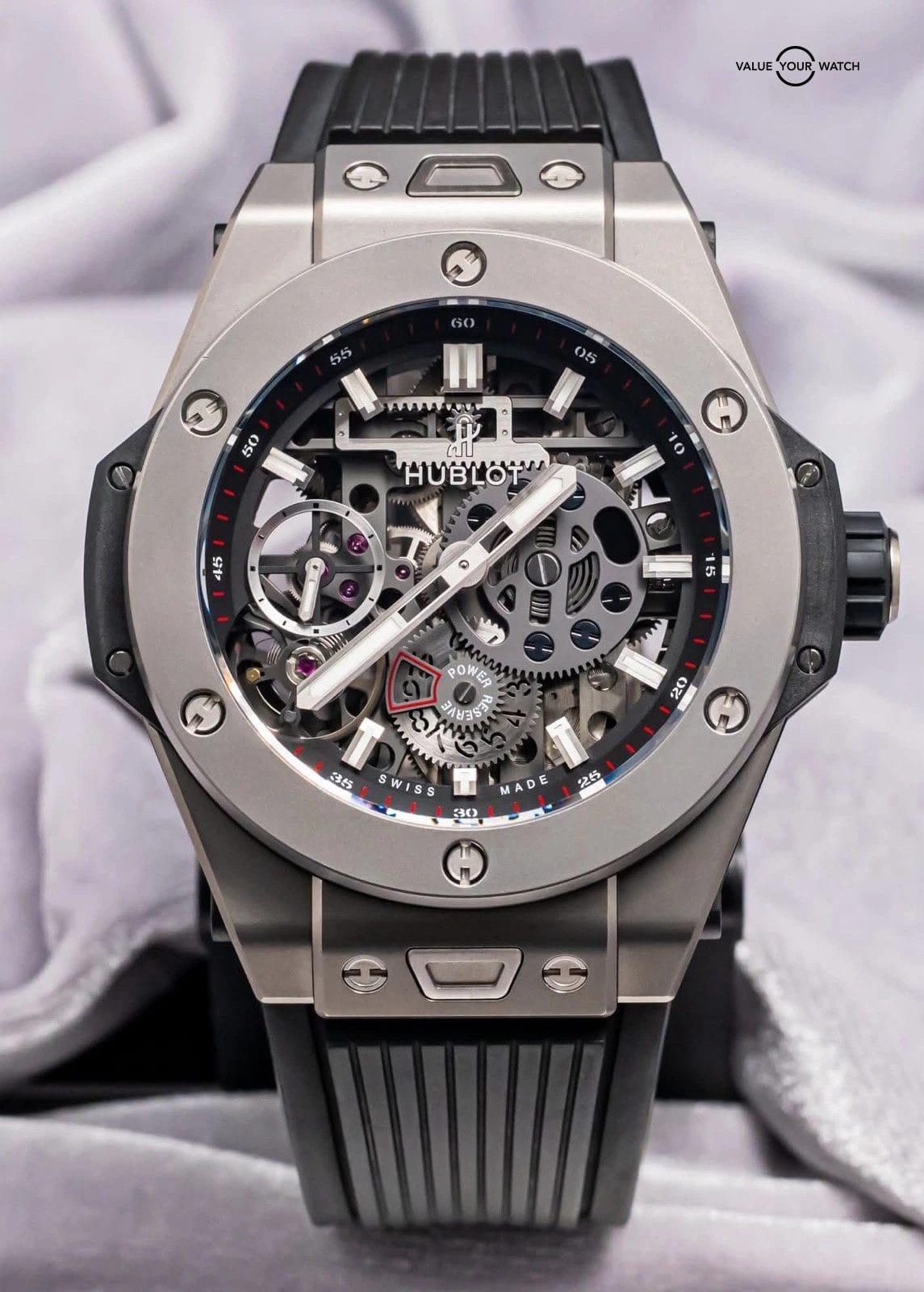 Hublot Big Bang Meca-10 Titanium 24K MSRP Complete Box Papers 414.NI.1123.RX