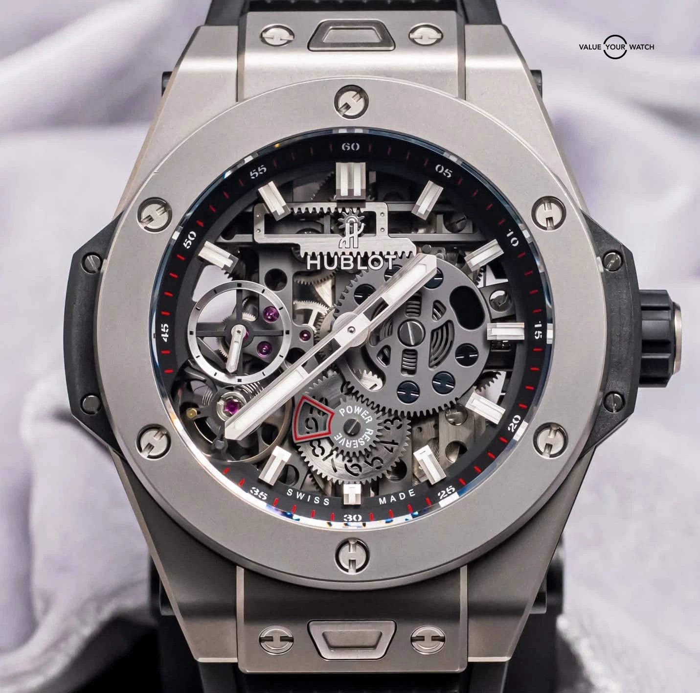 Hublot Big Bang Meca-10 Titanium 24K MSRP Complete Box Papers 414.NI.1123.RX - Image 4
