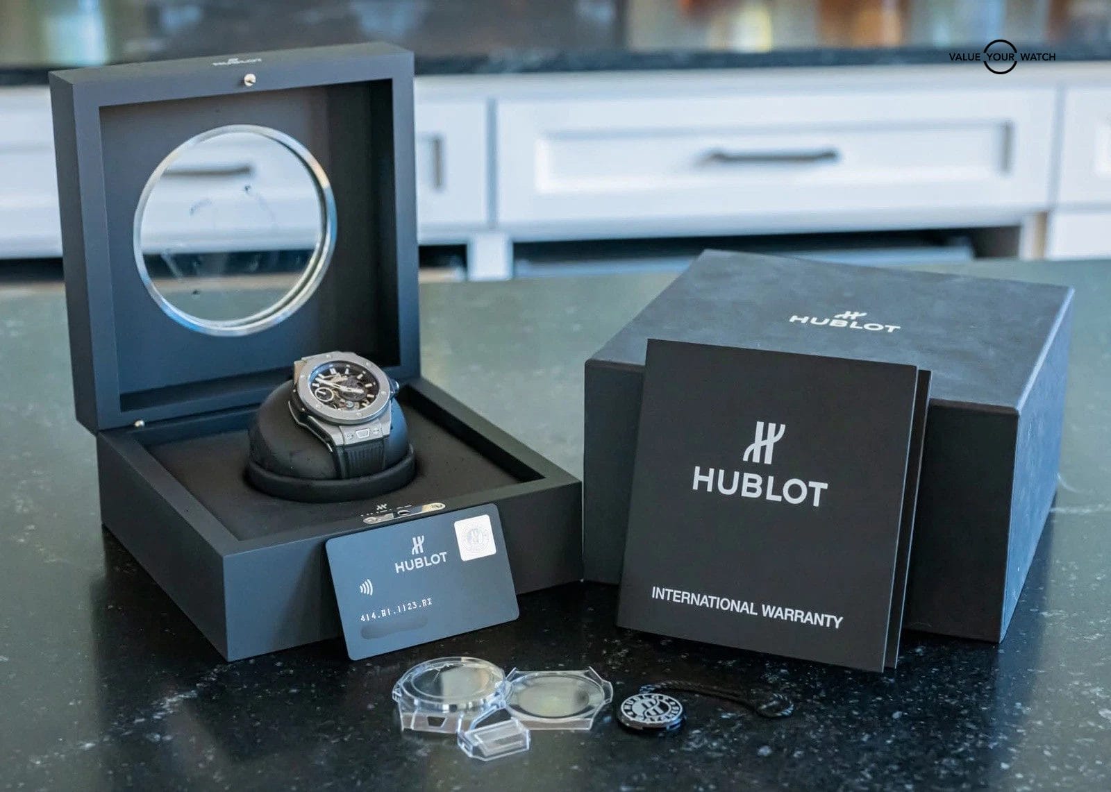 Hublot Big Bang Meca-10 Titanium 24K MSRP Complete Box Papers 414.NI.1123.RX - Image 23