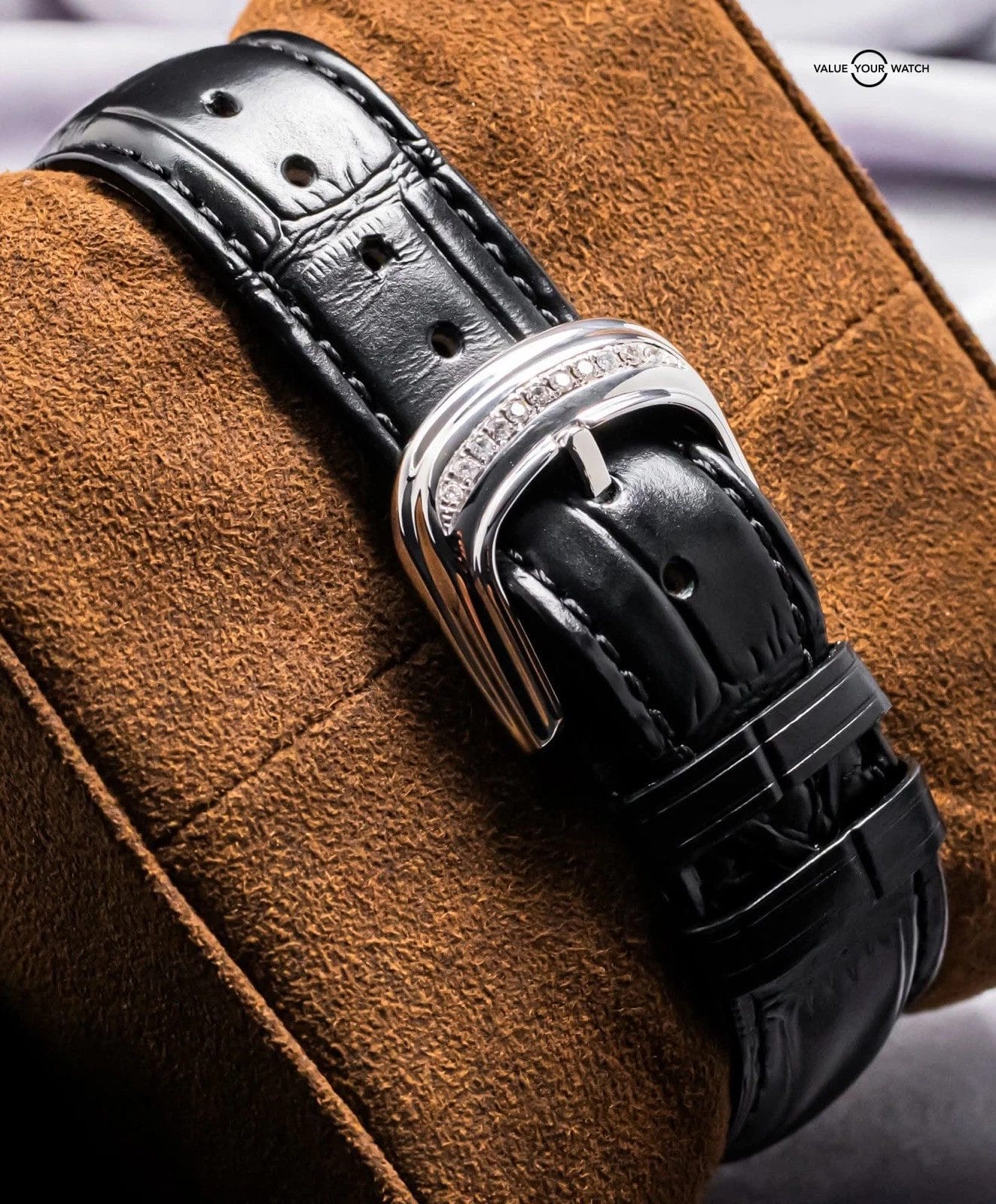 Franck Muller Cintree Curvex Custom Diamonds Set Black 8880 B SC DT - Image 3