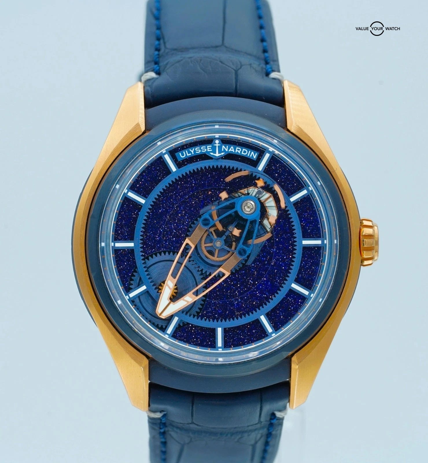 Ulysse Nardin Freak X Aventurine 43mm Rose Gold LE 99 pieces BOX/PAPERS!