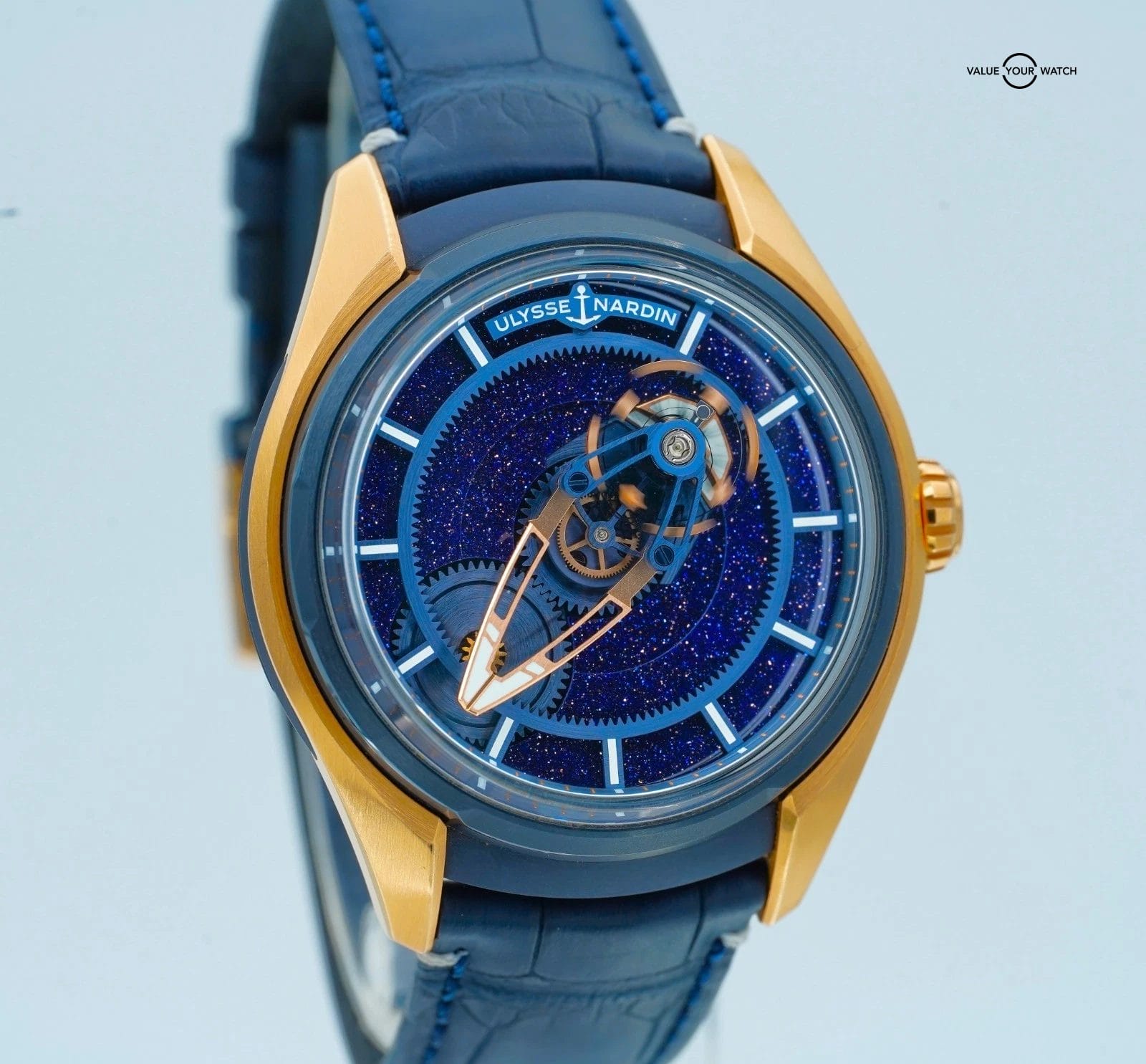 Ulysse Nardin Freak X Aventurine 43mm Rose Gold LE 99 pieces BOX/PAPERS! - Image 4