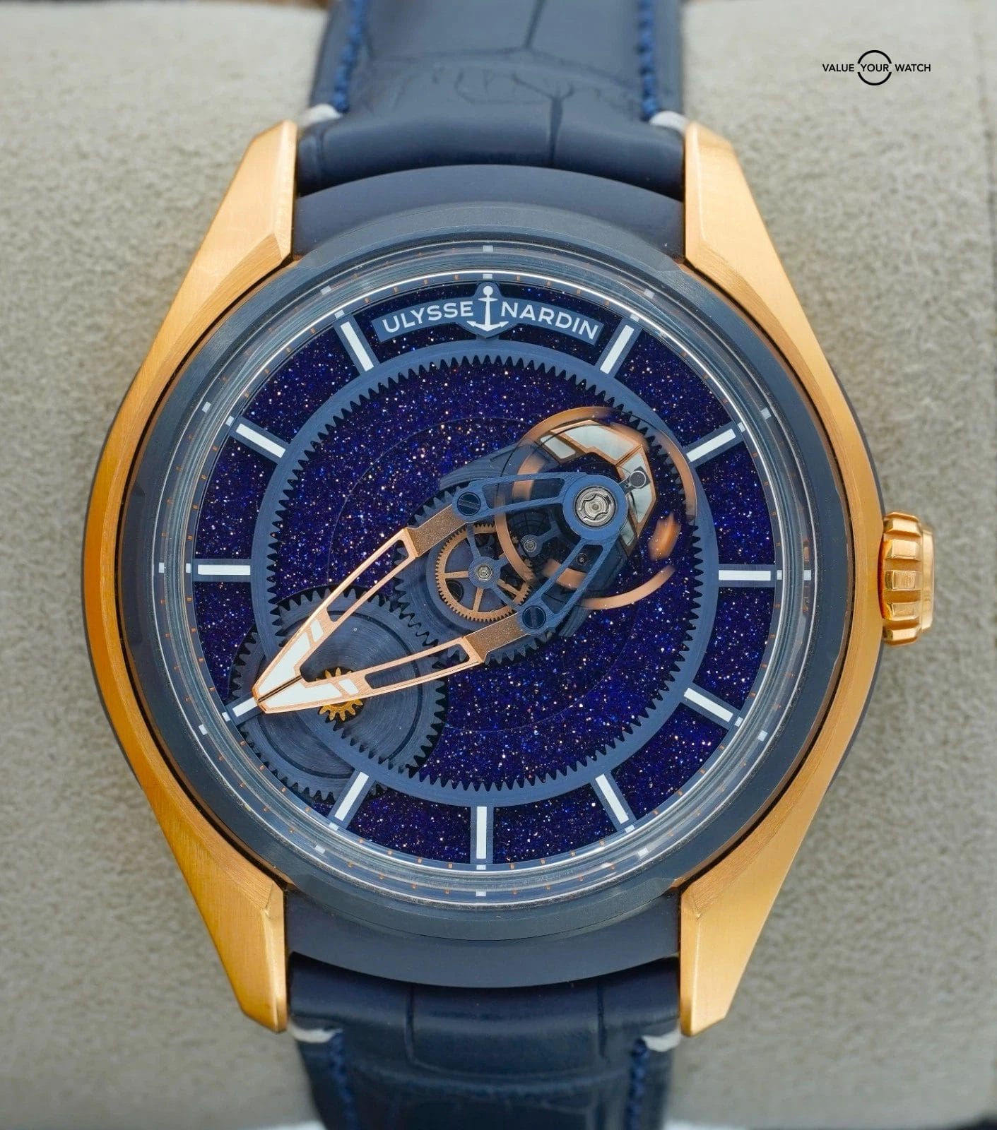 Ulysse Nardin Freak X Aventurine 43mm Rose Gold LE 99 pieces BOX/PAPERS! - Image 8