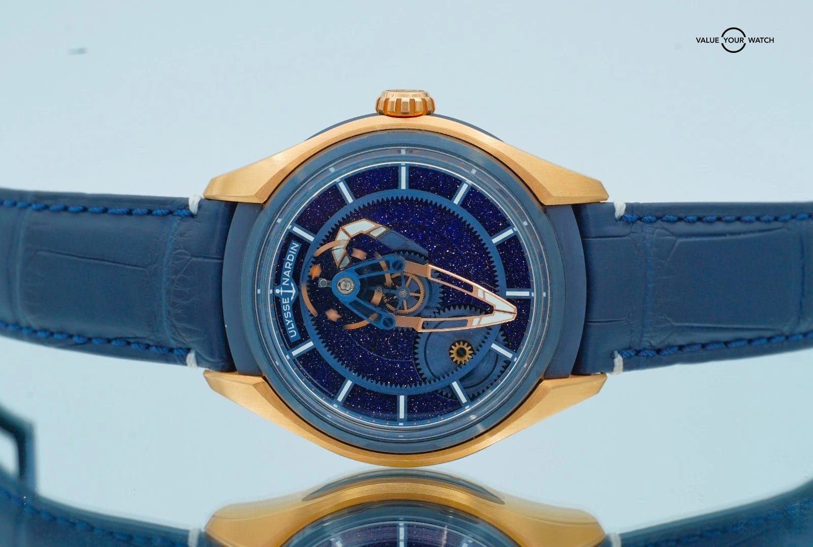 Ulysse Nardin Freak X Aventurine 43mm Rose Gold LE 99 pieces BOX/PAPERS! - Image 9