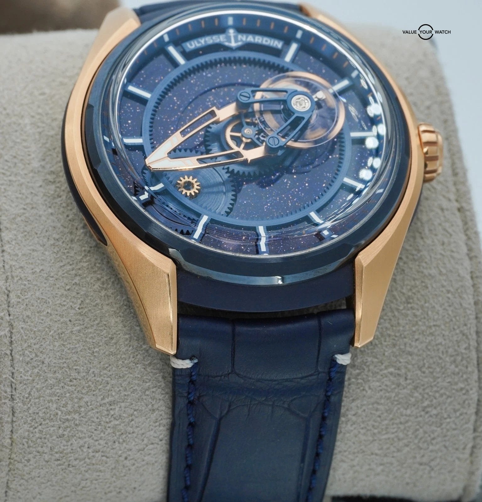 Ulysse Nardin Freak X Aventurine 43mm Rose Gold LE 99 pieces BOX/PAPERS! - Image 10