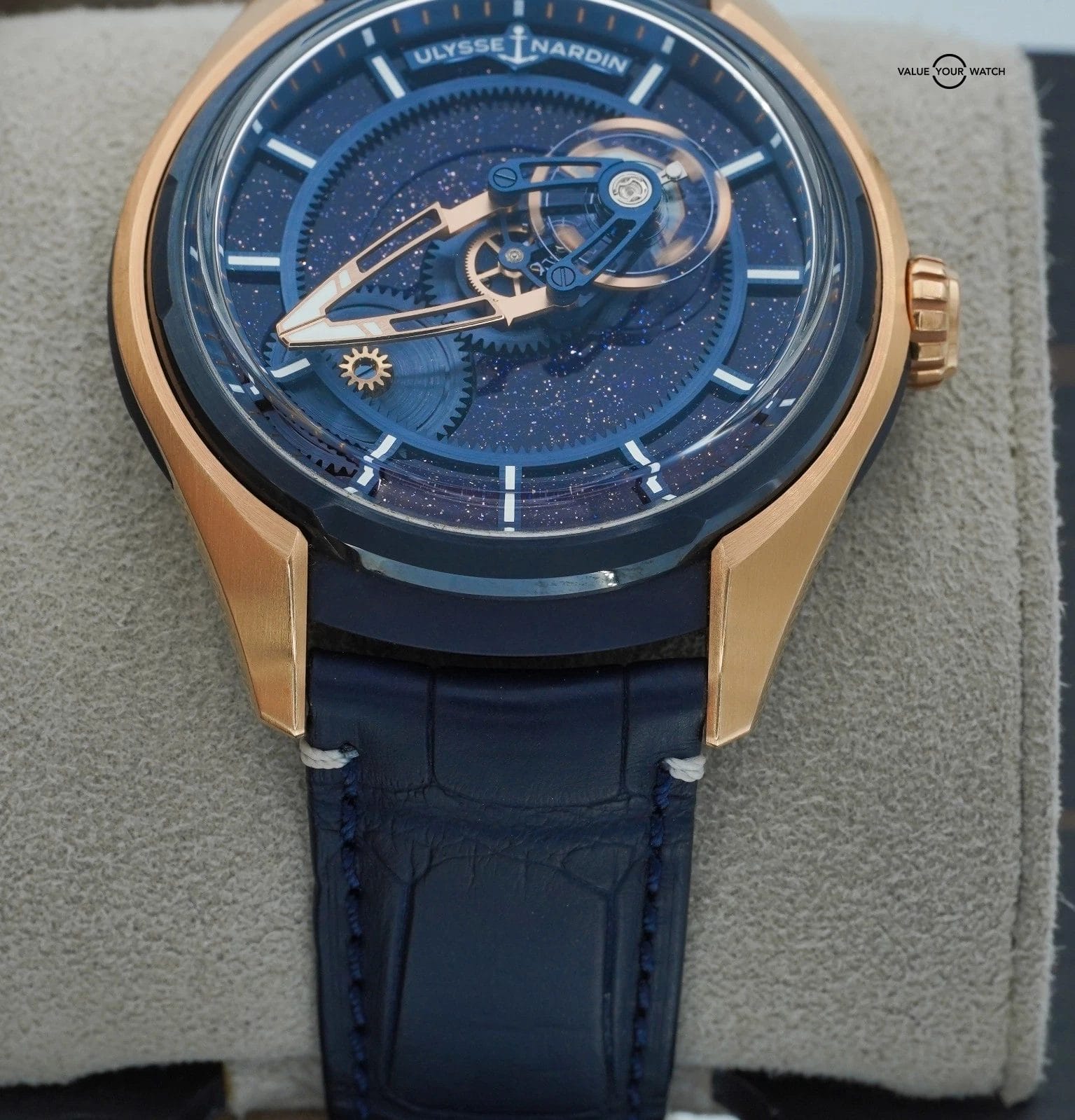 Ulysse Nardin Freak X Aventurine 43mm Rose Gold LE 99 pieces BOX/PAPERS! - Image 13