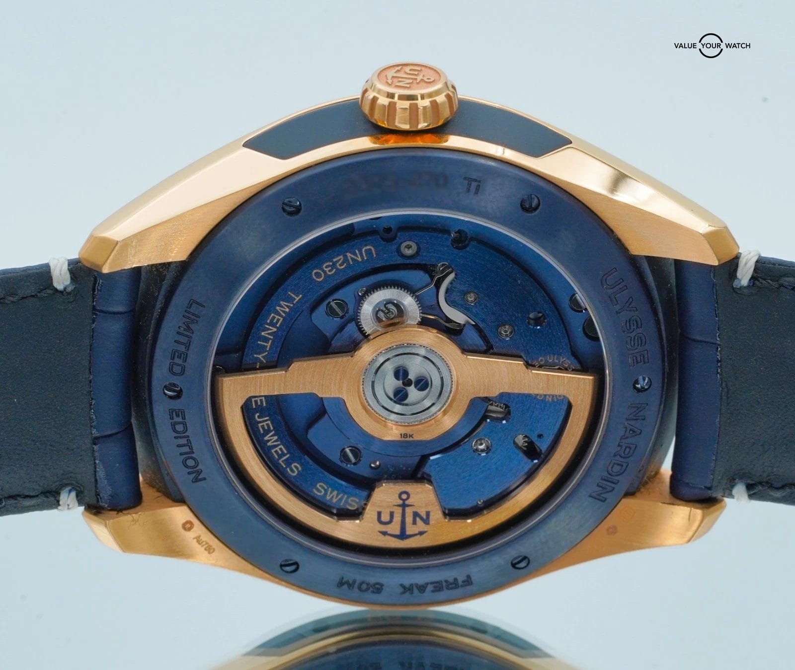 Ulysse Nardin Freak X Aventurine 43mm Rose Gold LE 99 pieces BOX/PAPERS! - Image 16