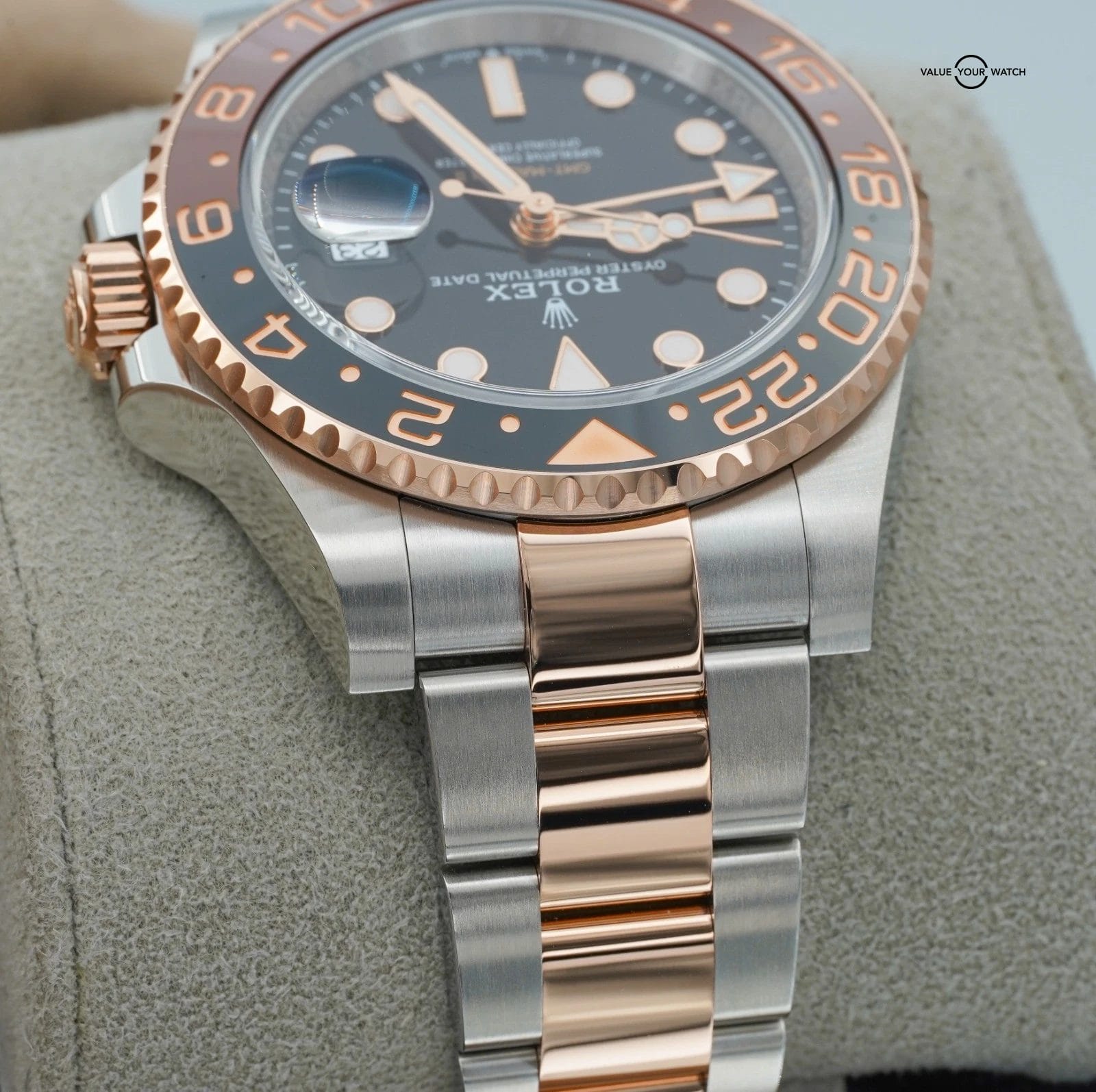 2025 Rolex GMT-Master II 126711CHNR Rootbeer Stainless Steel and 18K Rose Gold - Image 5