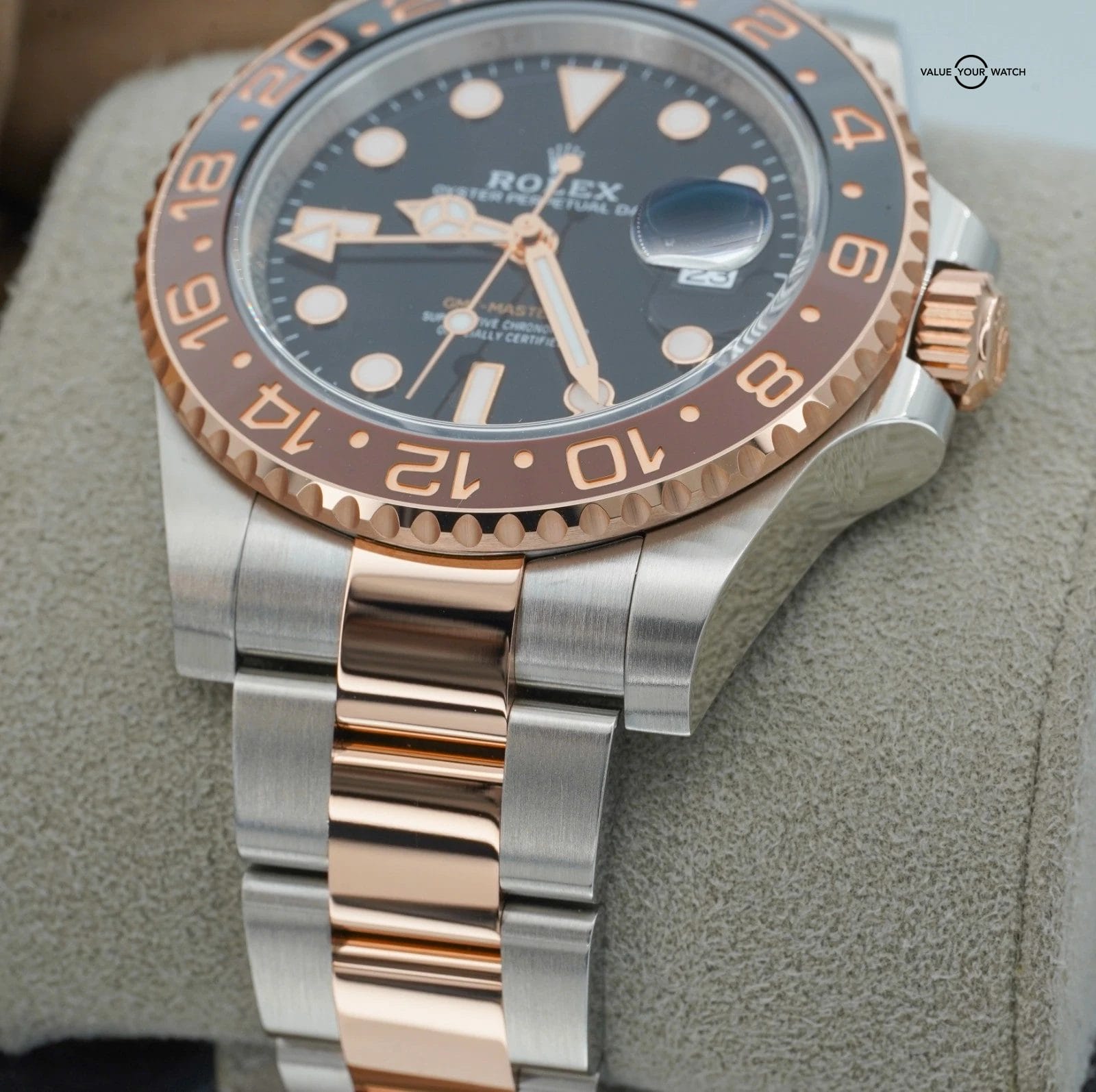 2025 Rolex GMT-Master II 126711CHNR Rootbeer Stainless Steel and 18K Rose Gold - Image 6