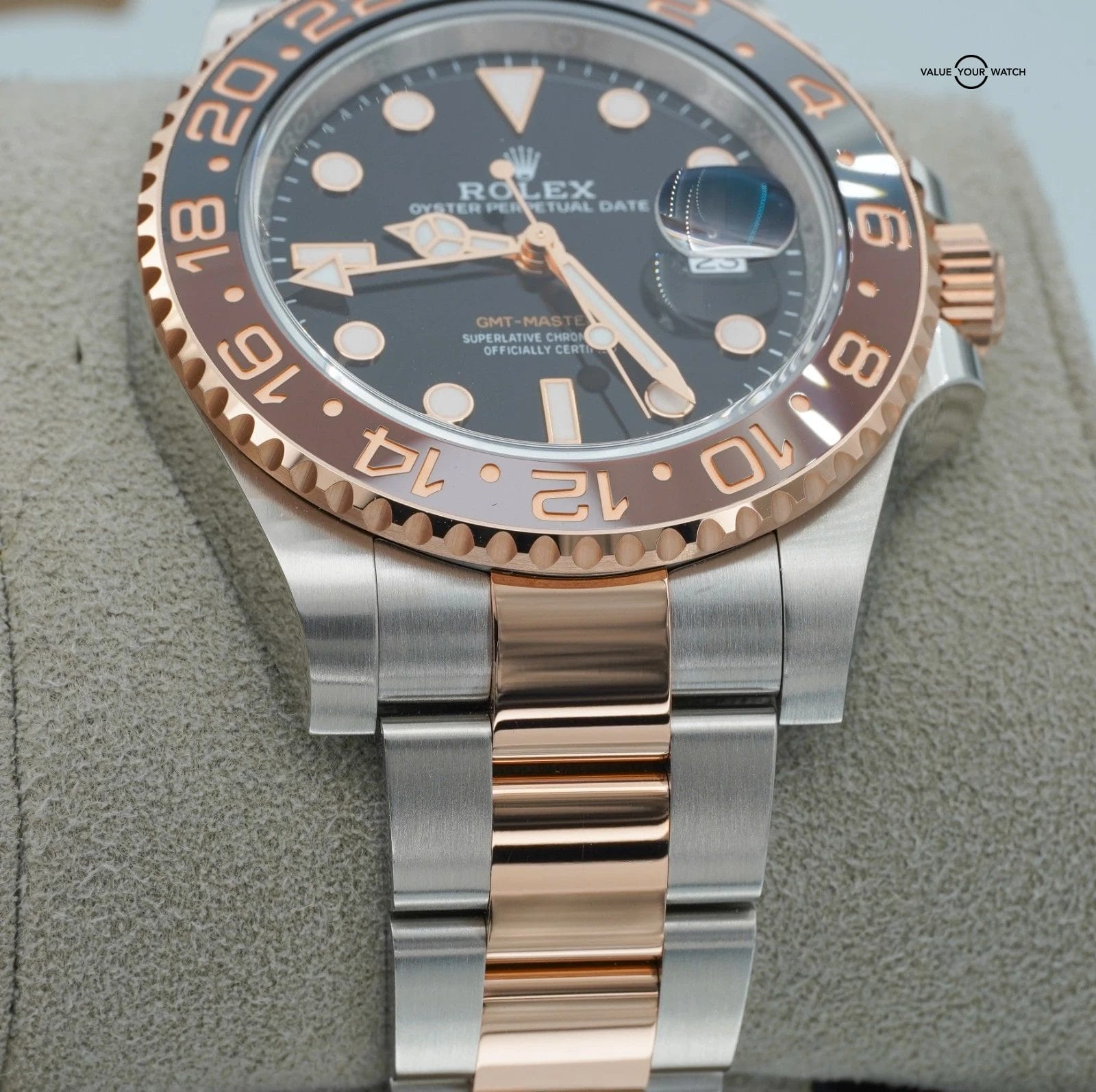 2025 Rolex GMT-Master II 126711CHNR Rootbeer Stainless Steel and 18K Rose Gold - Image 7