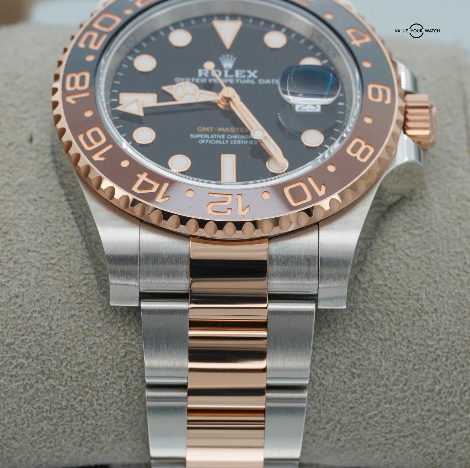 2025 Rolex GMT-Master II 126711CHNR Rootbeer Stainless Steel and 18K Rose Gold - Image 12