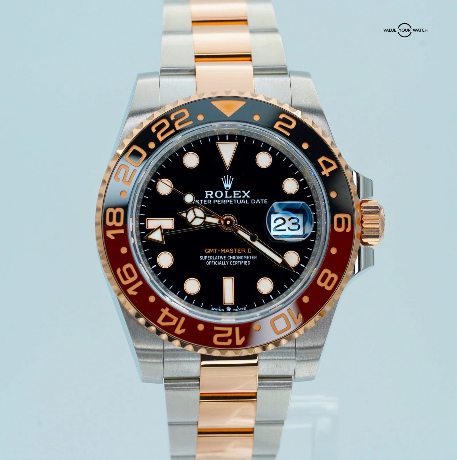 2025 Rolex GMT-Master II 126711CHNR Rootbeer Stainless Steel and 18K Rose Gold