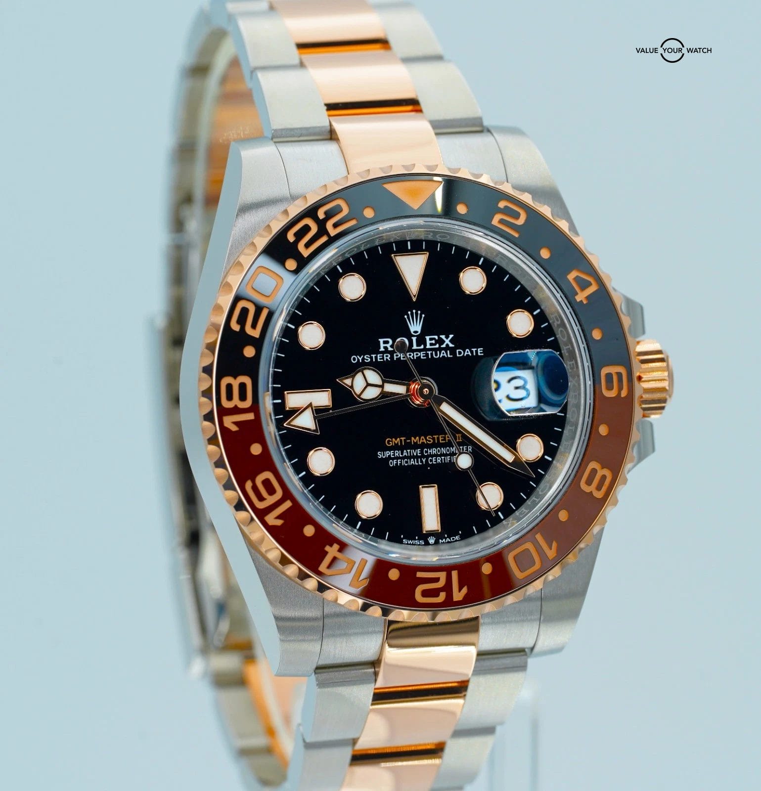 2025 Rolex GMT-Master II 126711CHNR Rootbeer Stainless Steel and 18K Rose Gold - Image 19