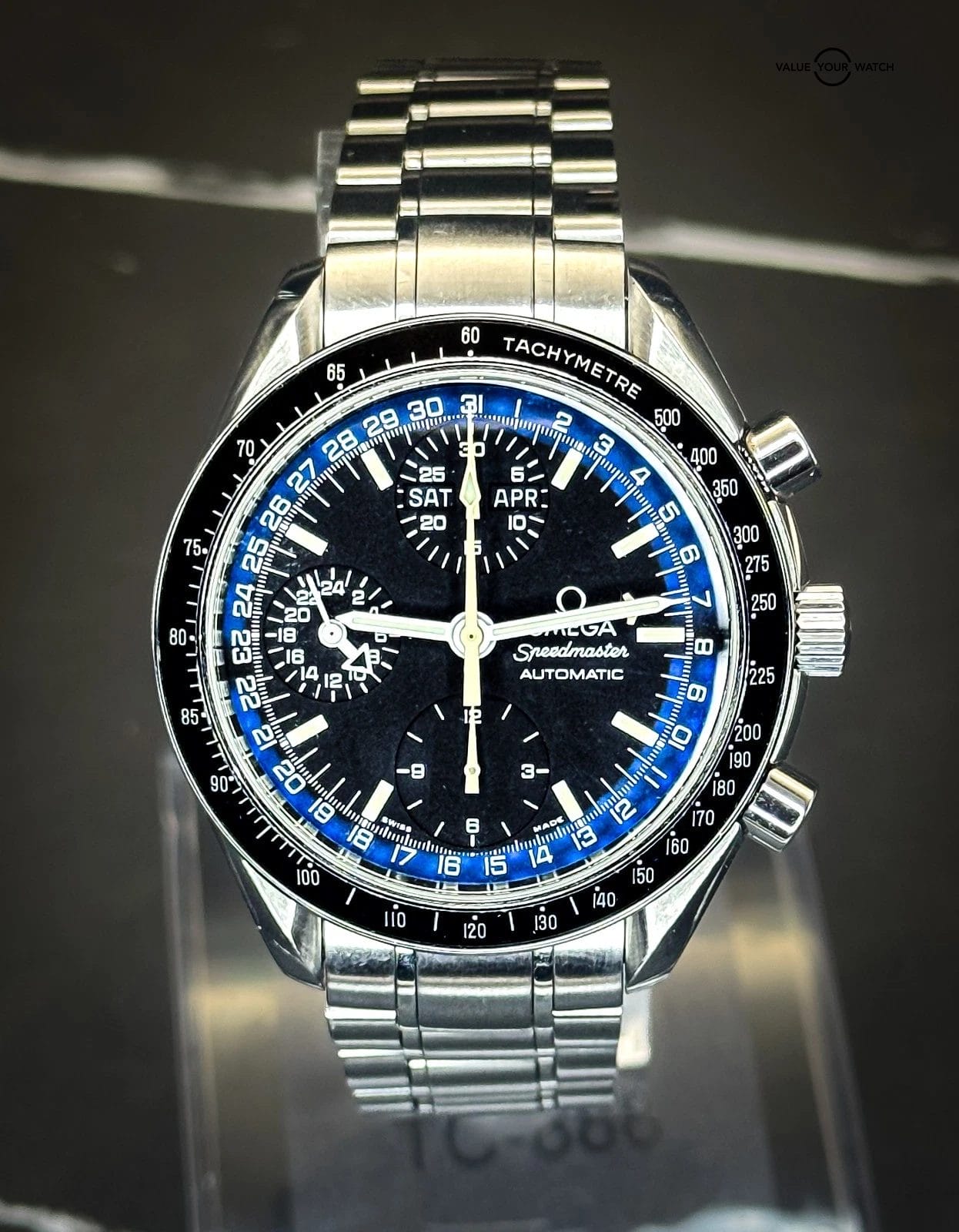 Omega Speedmaster Day-Date | Ref. 3520.50.00 | Black Dial | 39mm | Watch and Box