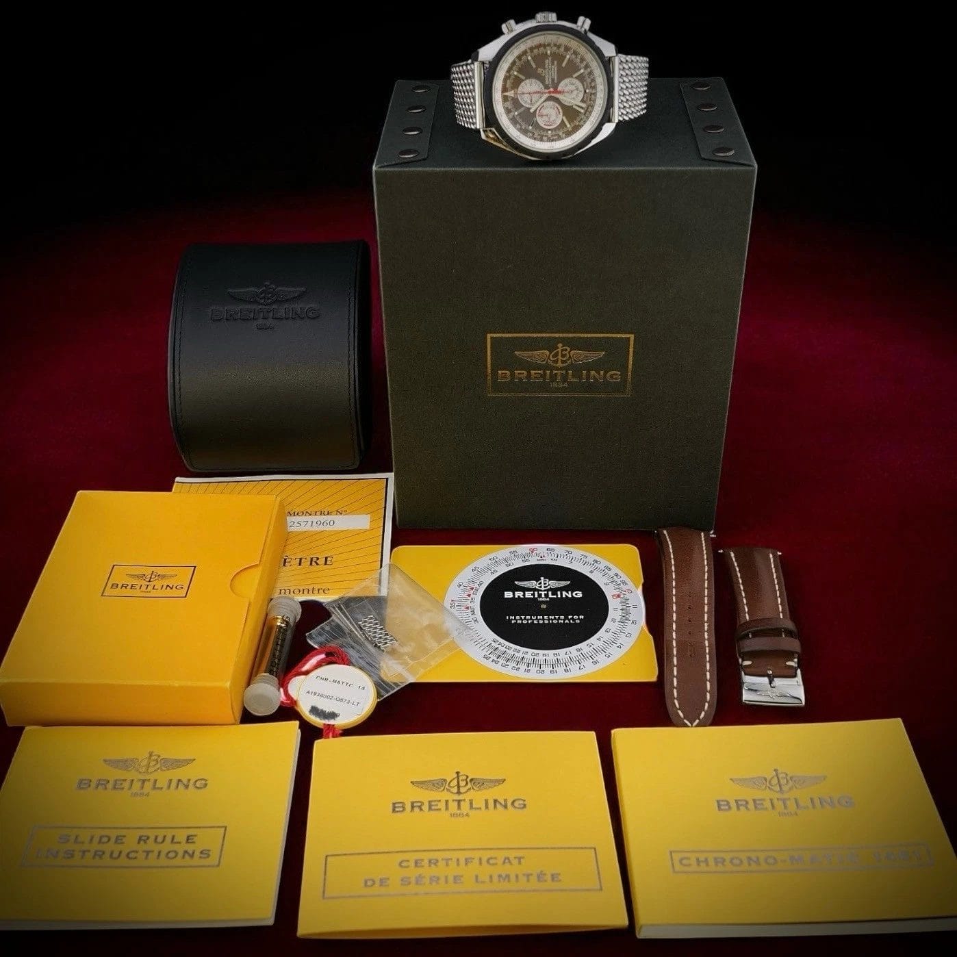 Breitling Chrono-Matic 1461 - A19360 49mm Triple Calendar Moonphase -FULL SET - Image 5