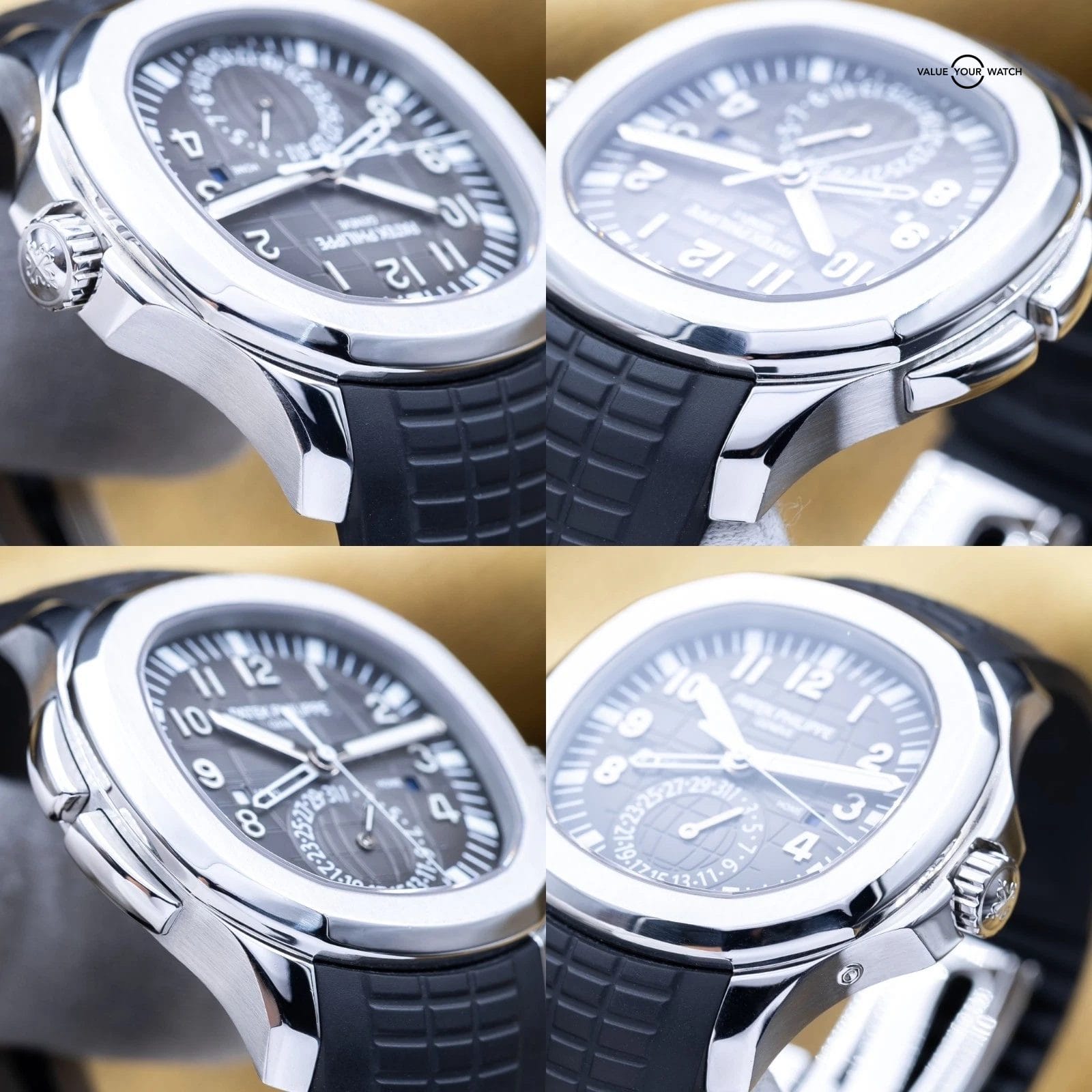 Patek Philippe Aquanaut Travel Time 5164A-001 - Complete Set w/ Uncut Strap - Image 10