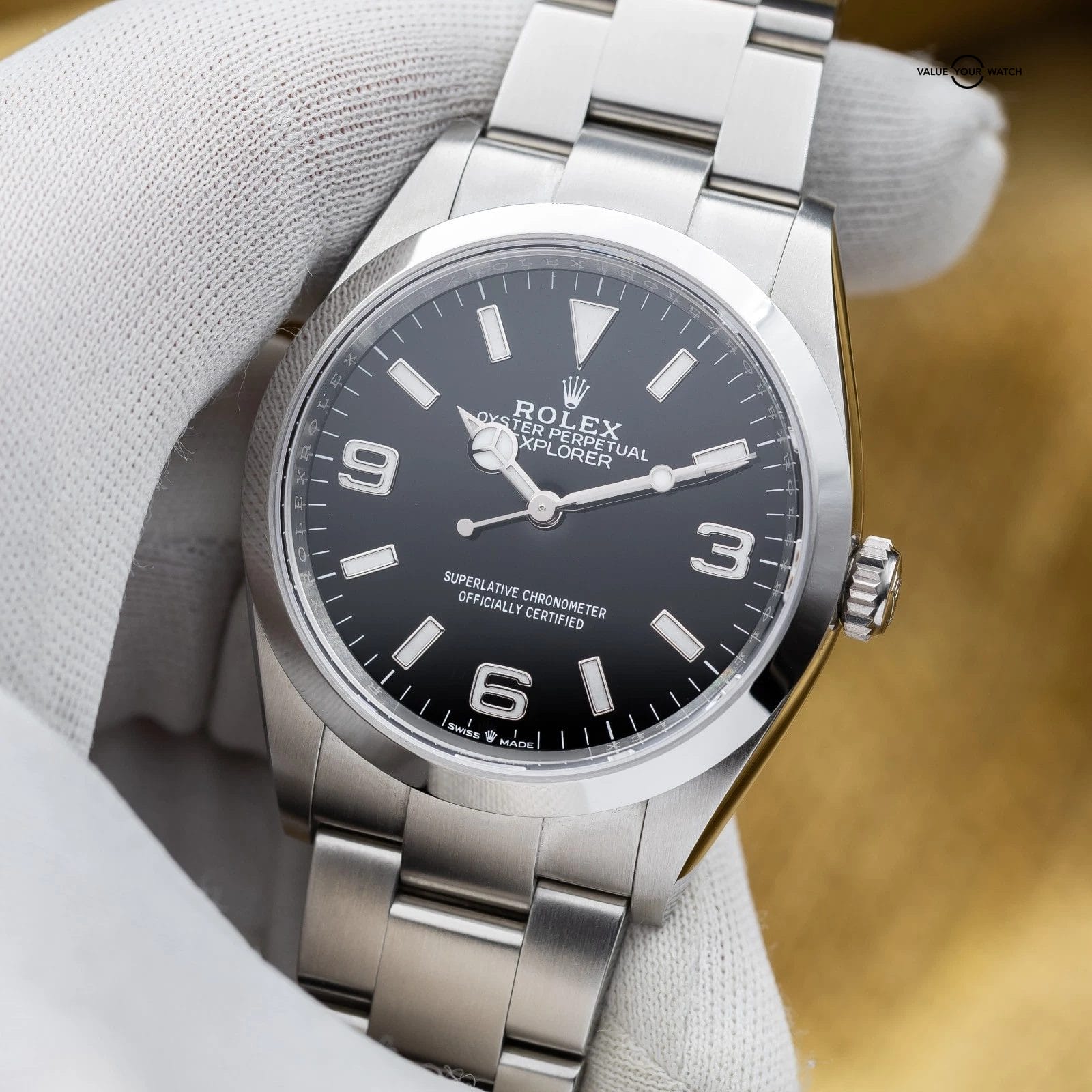 Rolex Explorer Oystersteel Black Dial 36mm 124270 - Complete Set - Image 2