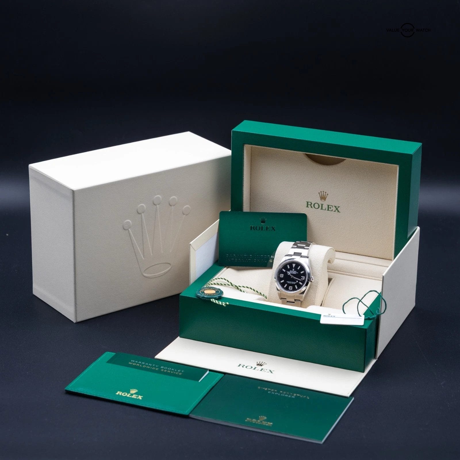 Rolex Explorer Oystersteel Black Dial 36mm 124270 - Complete Set - Image 13