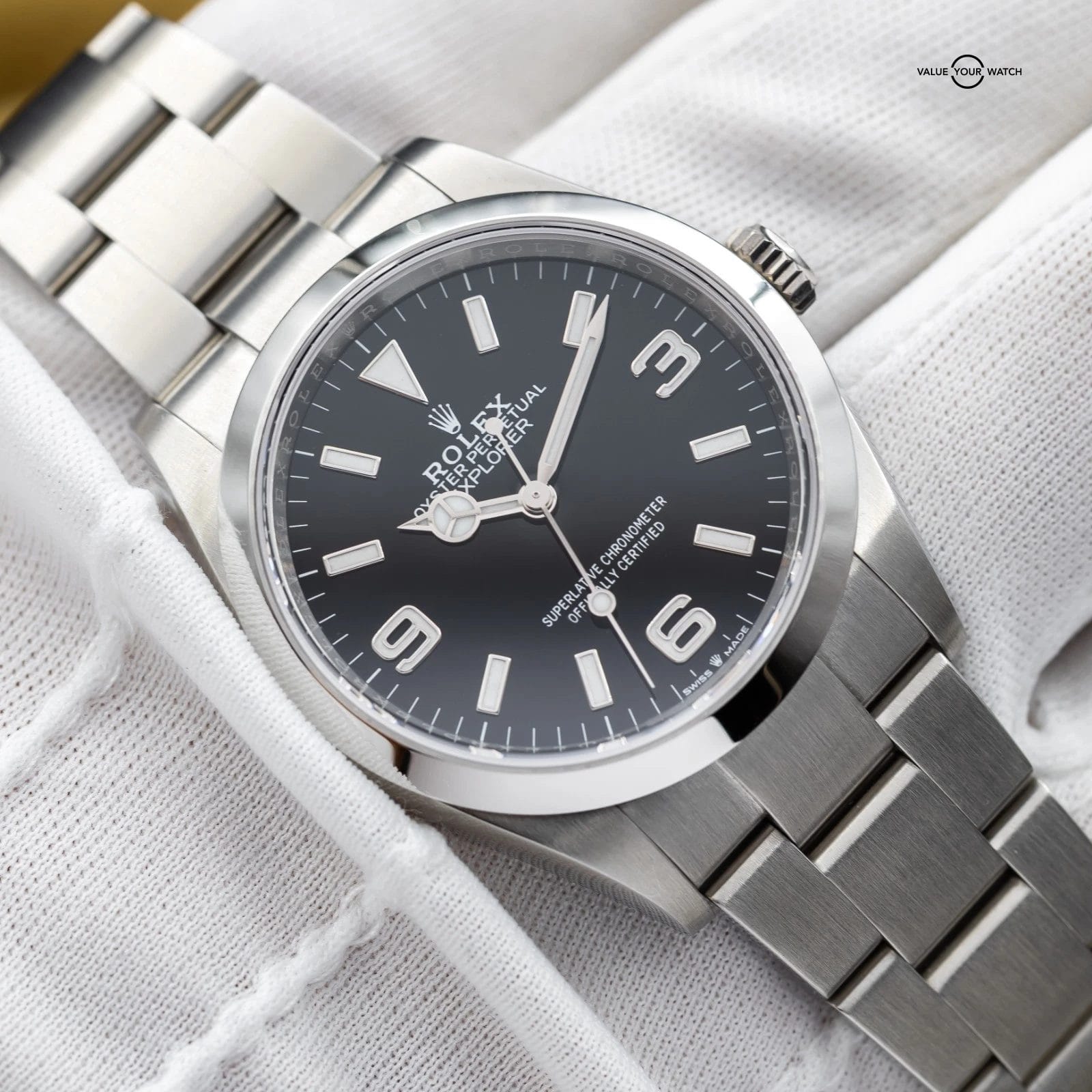 Rolex Explorer Oystersteel Black Dial 36mm 124270 - Complete Set - Image 15