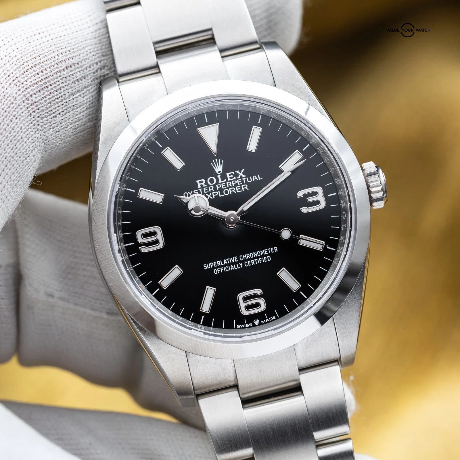 Rolex Explorer Oystersteel Black Dial 36mm 124270 - Complete Set - Image 16