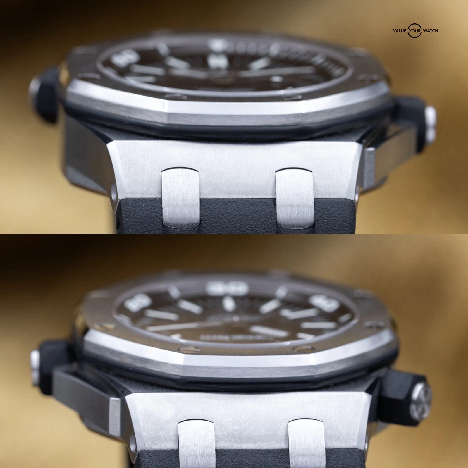 Audemars Piguet Royal Oak Offshore Diver 42mm Black Dial AP 15710ST - Full Set - Image 9