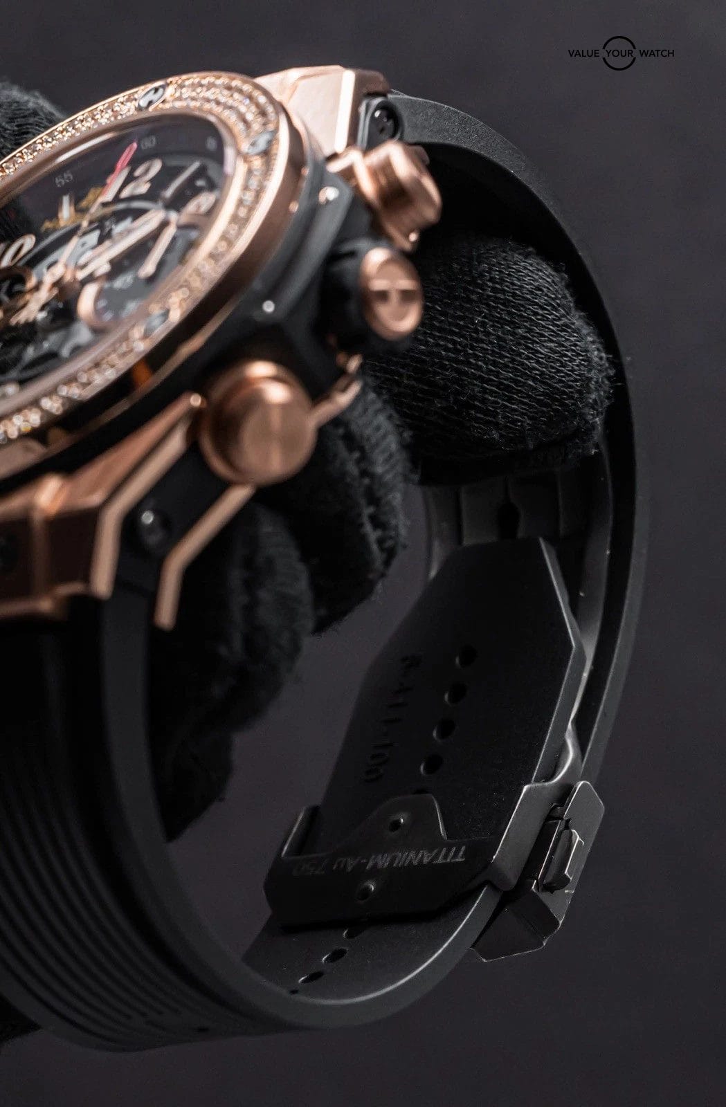 Hublot Big Bang Unico King Gold Diamonds 45 mm Box $54K MSRP 411.OX.1180.RX.1104 - Image 2