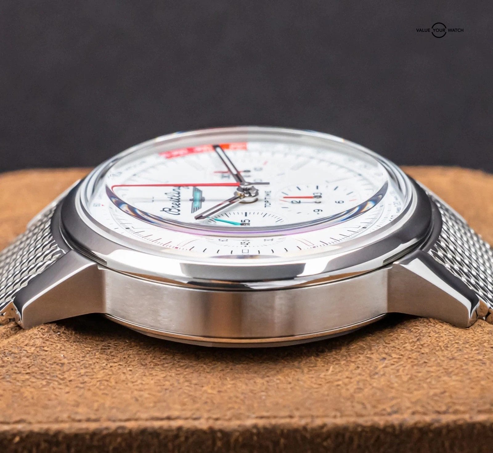 Breitling Top Time B01 Ford Thunderbird 41 mm Box Papers Silver Dial AB0176 - Image 22