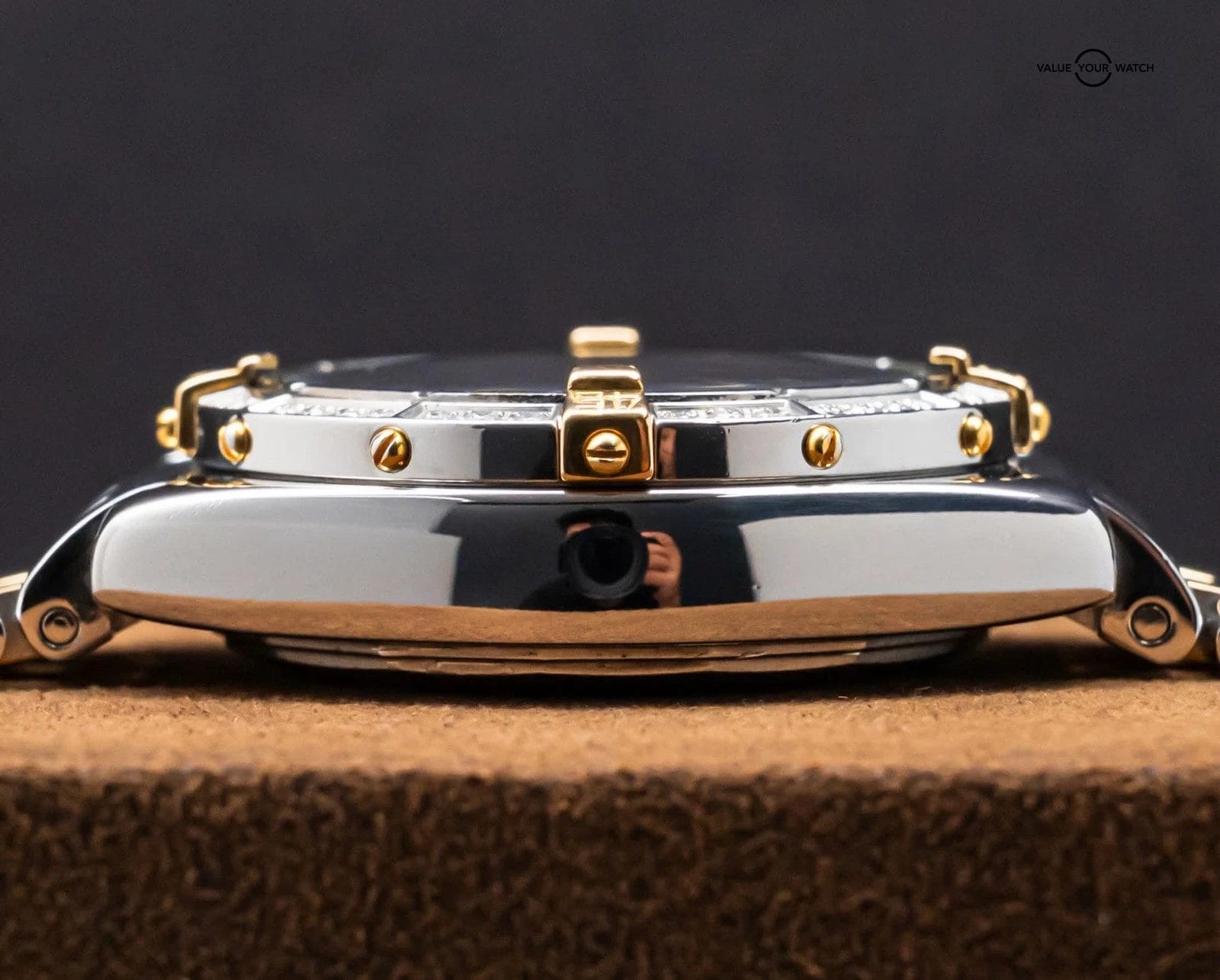 Breitling Callisto 34 mm Diamonds Windrider Yellow Gold Mother of Pearl B77346 - Image 15