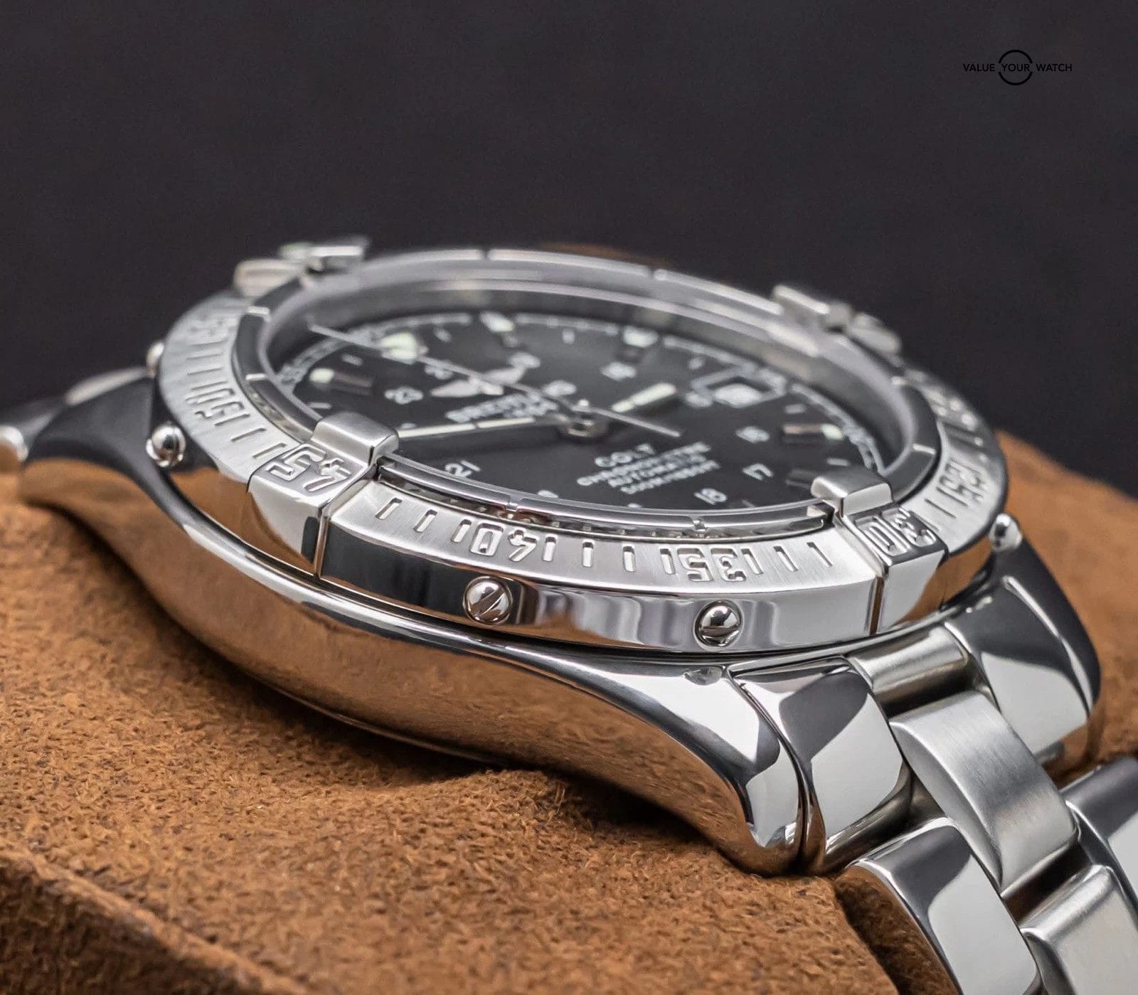 Breitling Colt 38 Automatic SERVICED Box Bracelet Stainless Steel A17350 - Image 13