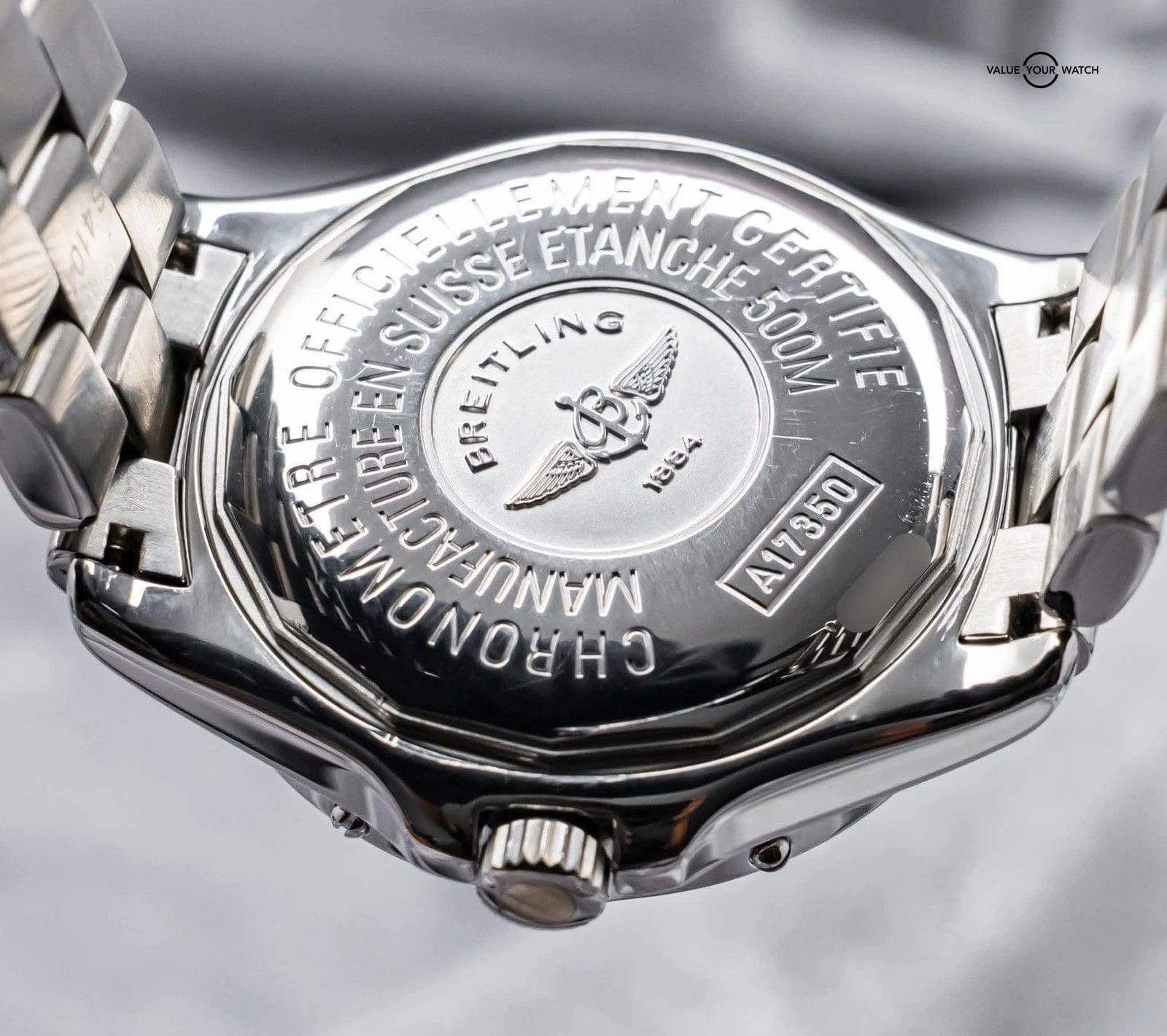 Breitling Colt 38 Automatic SERVICED Box Bracelet Stainless Steel A17350 - Image 17